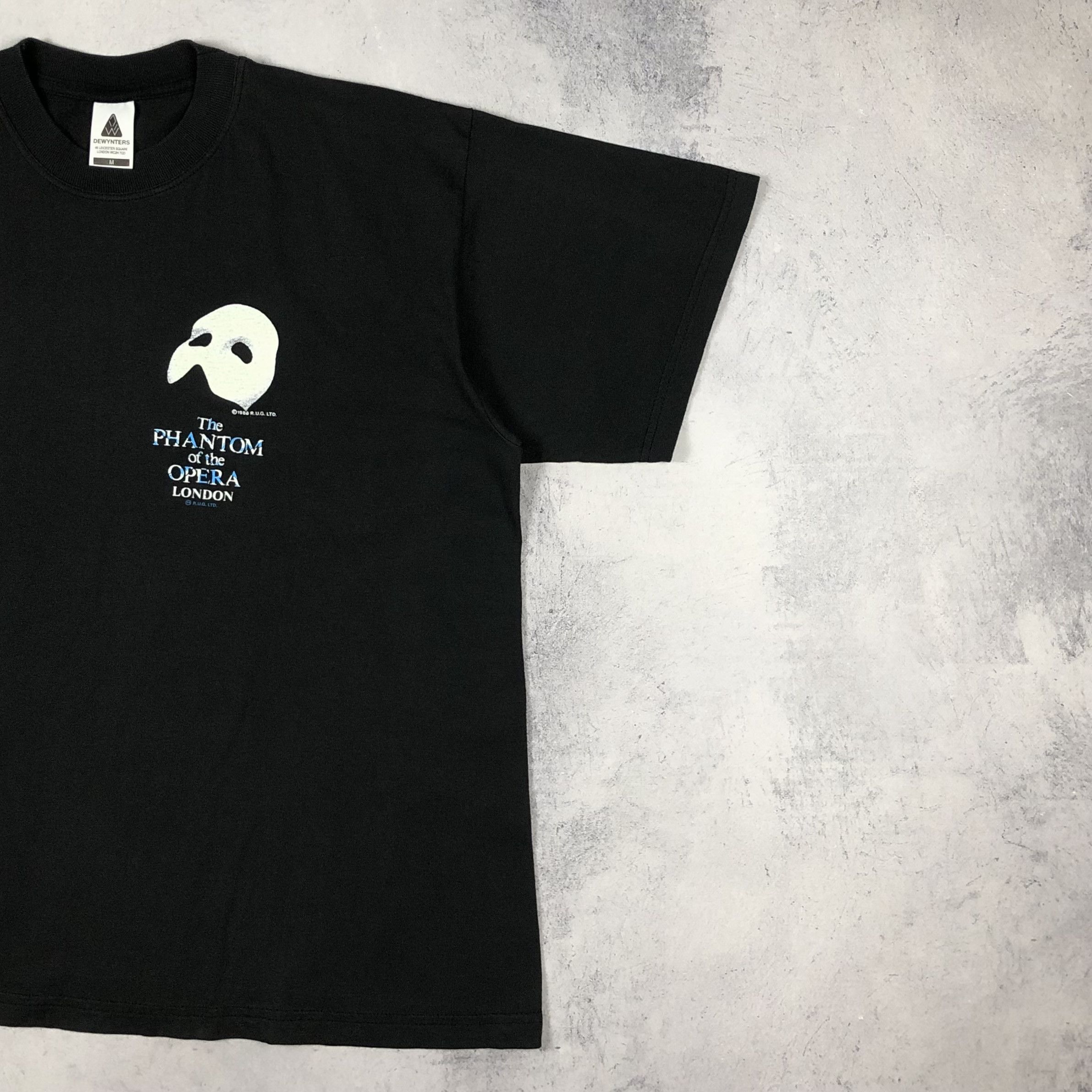 Vintage 1988 The Phantom of the Opera London Tee Size US M / EU 48-50 / 2 - 5 Thumbnail