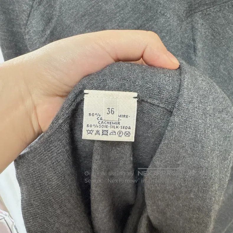 Hermes Hermes Ladies Silk and Cashmere Sweater Size XS / US 0-2 / IT 36-38 - 5 Thumbnail