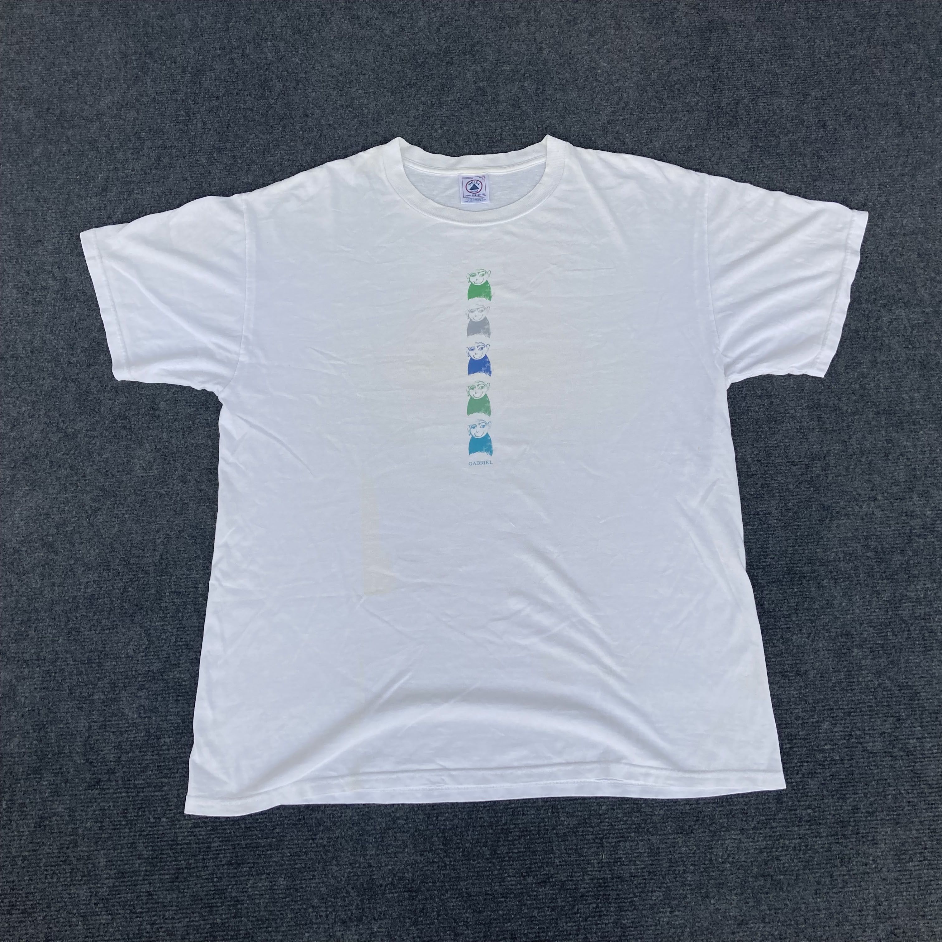 image of Band Tees x Vintage Taro Hakase Gabriel Tour Electronic Instrumental T Shirt, Men's (Size Large)