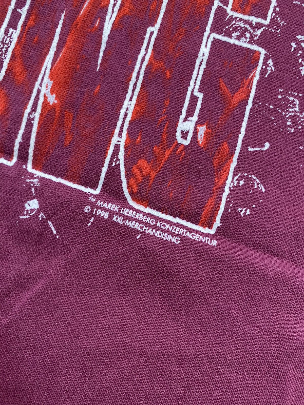 Mtv × Vintage Very Rare Vintage MTV Rock Am Ring Festival 1998 Size US XL / EU 56 / 4 - 5 Thumbnail