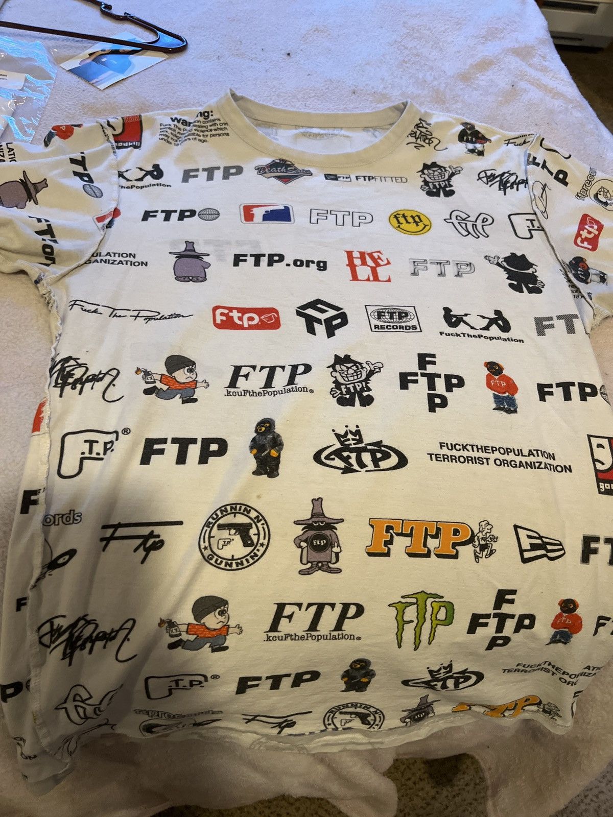 Fuck The Population FTP archive tee Size US M / EU 48-50 / 2 - 4 Thumbnail