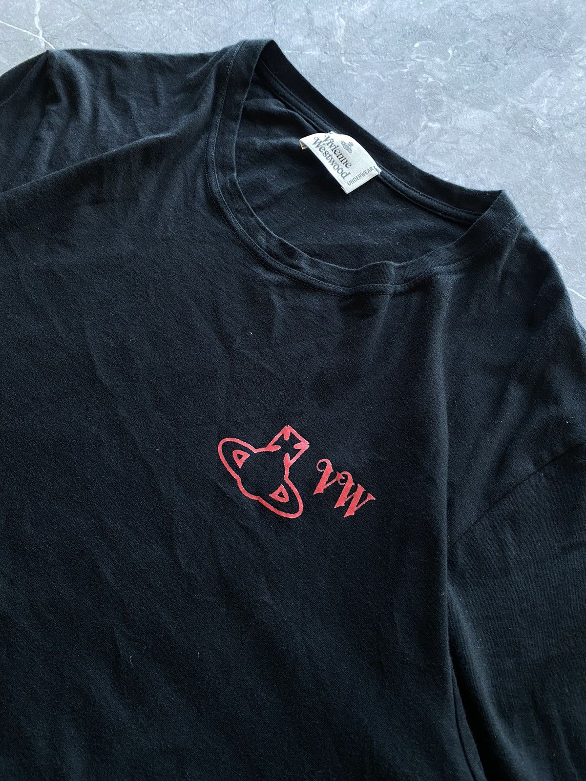 Vivienne Westwood Rare Vivienne Westwood Underwear Black Hype T-Shirt Size US XXL / EU 58 / 5 - 5 Thumbnail