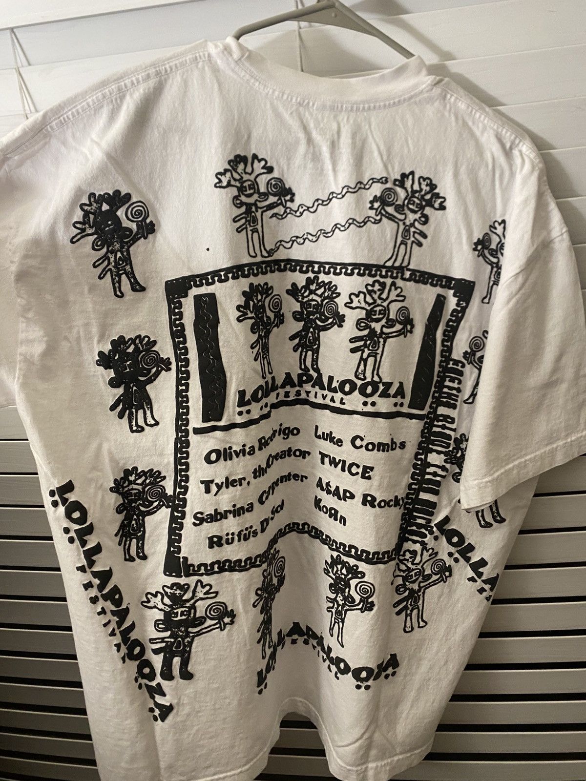 Cactus Plant Flea Market Cactus Plant Flea Market Lollapalooza Tee Size US XL / EU 56 / 4 - 5 Thumbnail