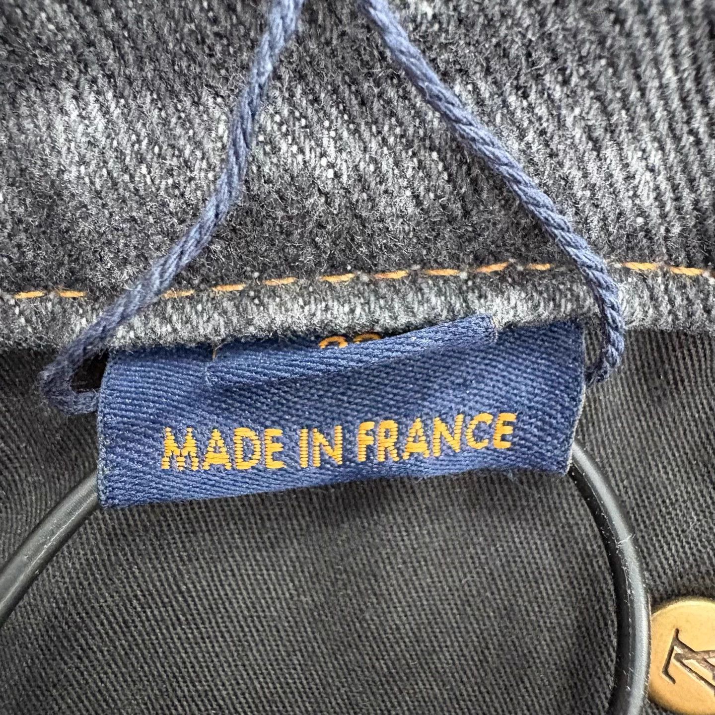 Louis Vuitton LV Monogram Paneled Half Print Jeans NWT 32 Size US 32 / EU 48 - 4 Thumbnail
