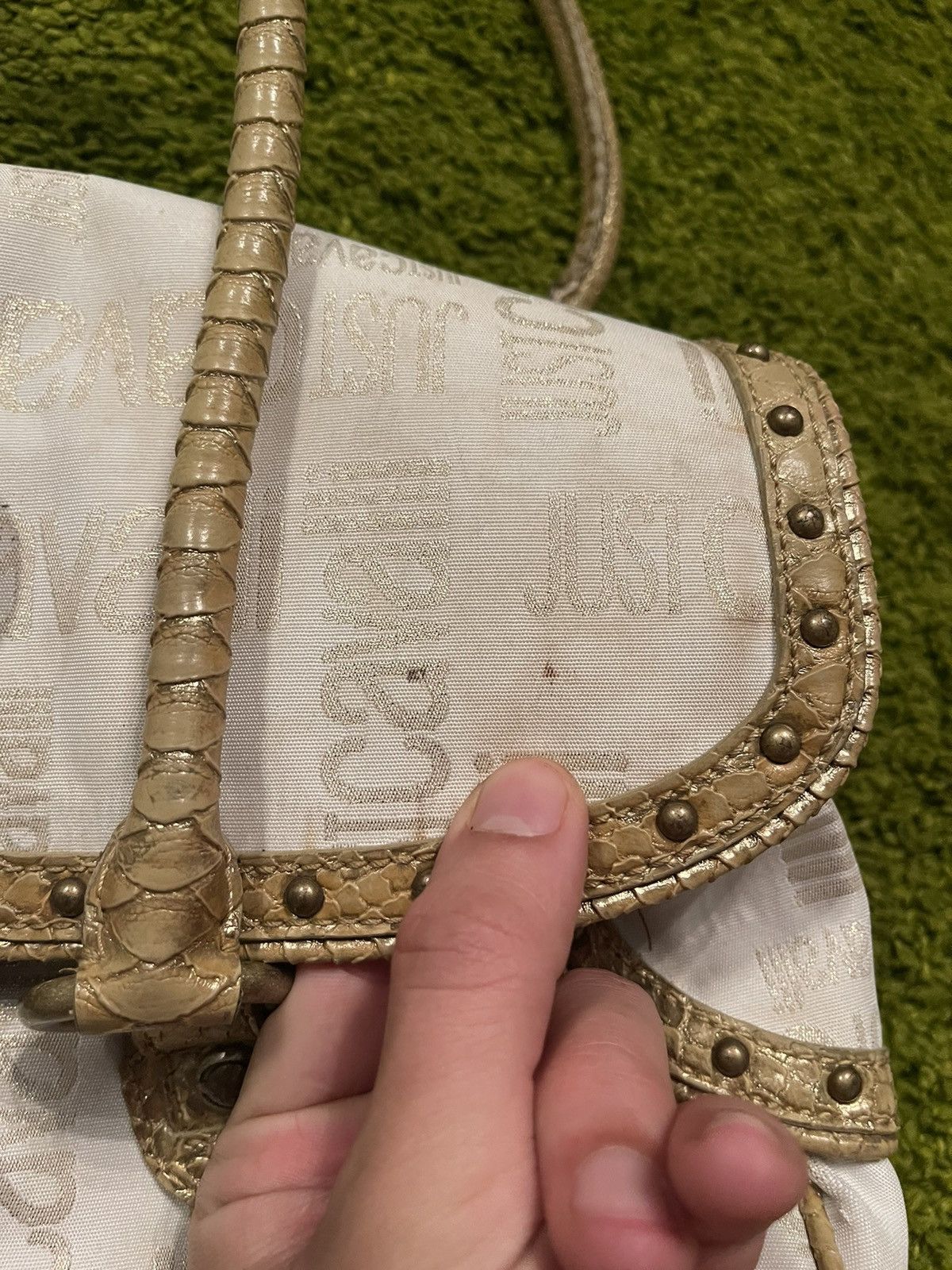 Just Cavalli × Roberto Cavalli × Vintage Just Cavalli 2000s vintage archive monogram bag Size ONE SIZE - 2 Thumbnail