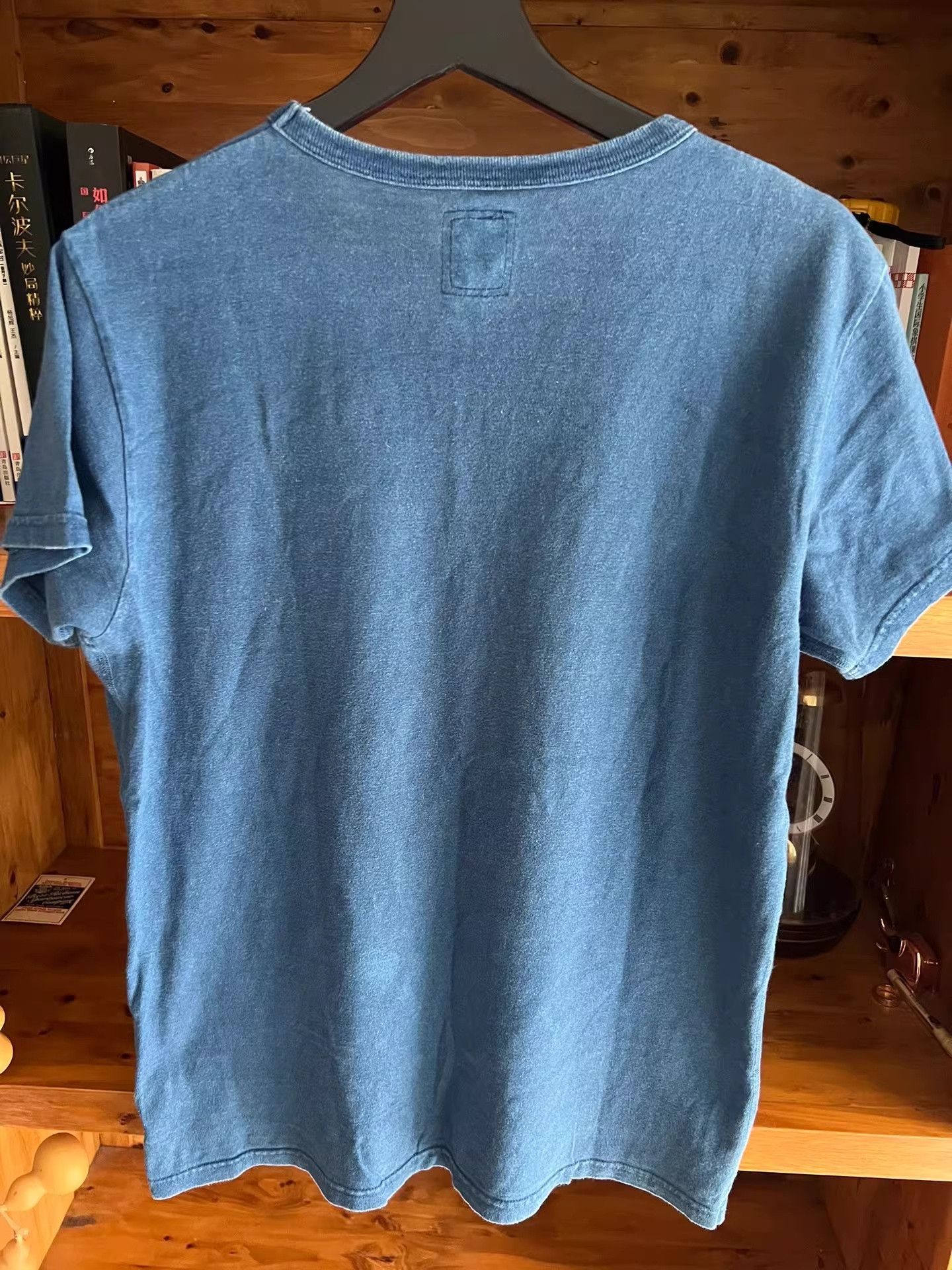 Visvim visvim ICT 2015 Indigo Distressed Tee Size US M / EU 48-50 / 2 - 6 Thumbnail