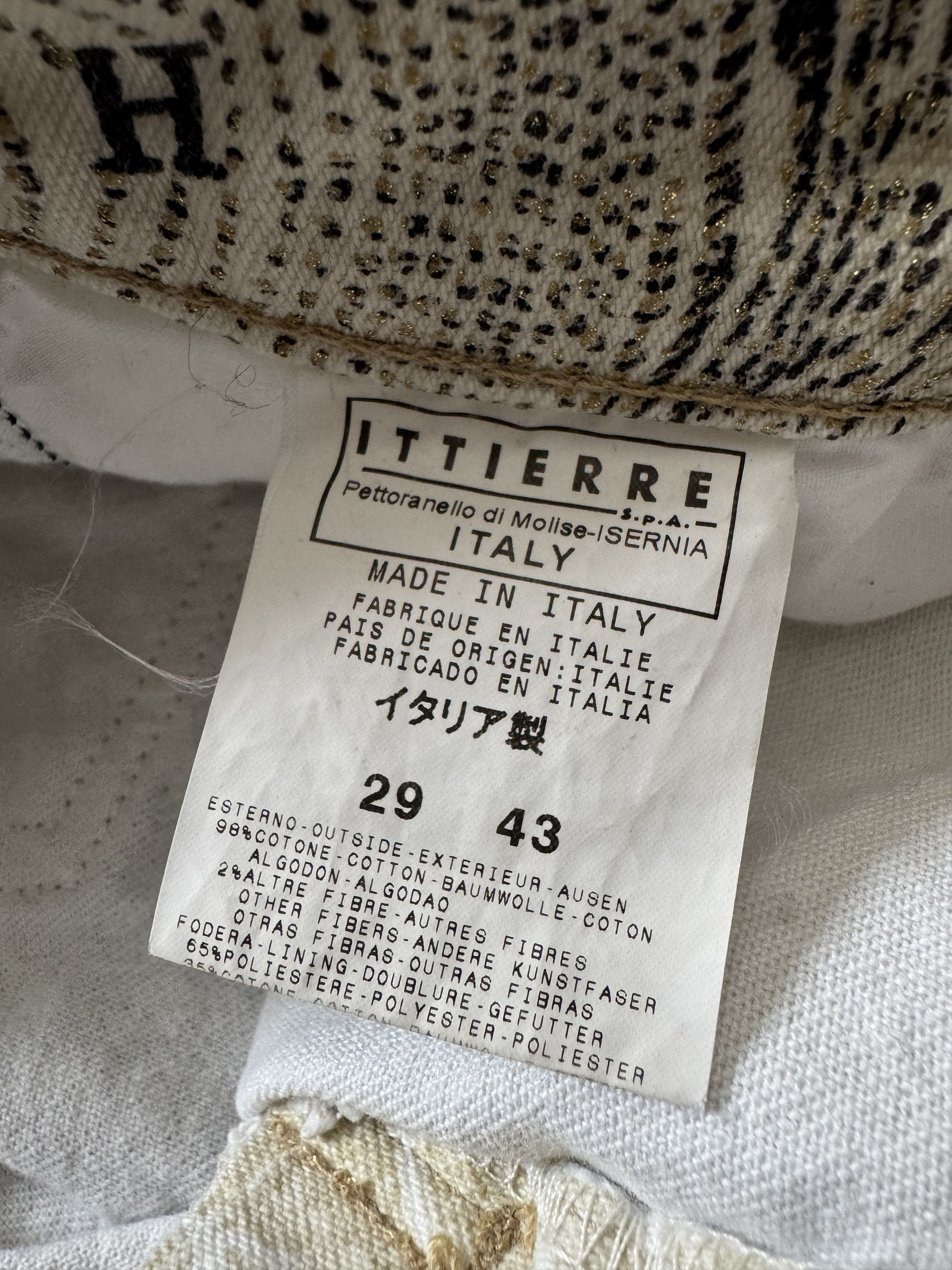 Just Cavalli AW2003 Cavalli Zodiac Astrology Imperial Beige Pants Size US 30 / EU 46 - 9 Thumbnail