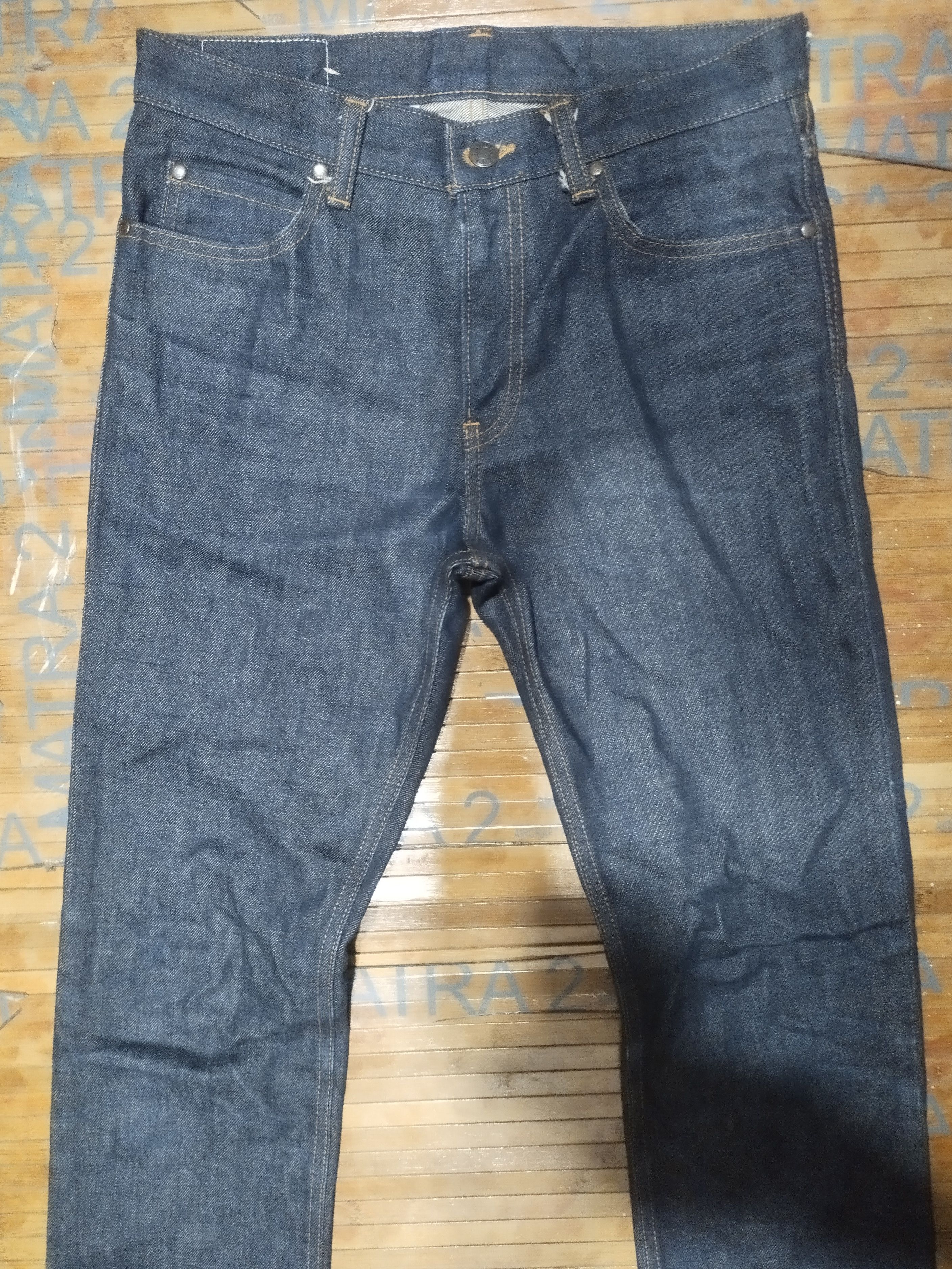 Indigo × Japanese Brand × Vintage Stabilizer gNZ Regular Fit Sz 30" Size US 30 / EU 46 - 10 Thumbnail