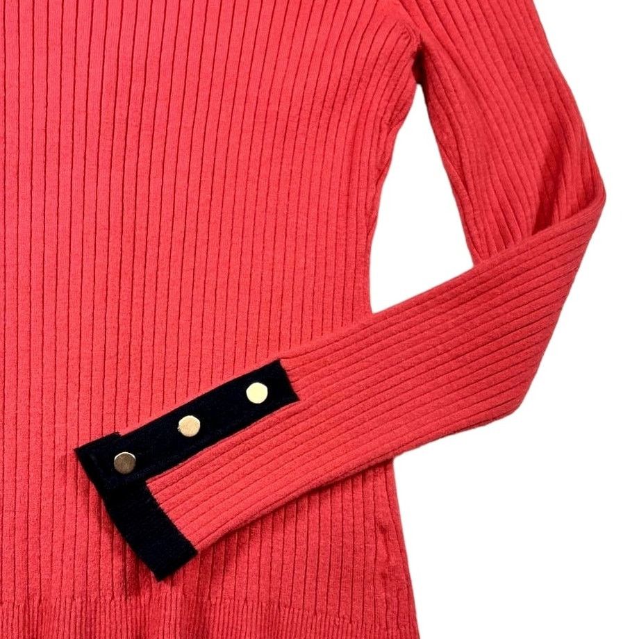 Loft Loft Orange/Red Sweater Top | Size M Size M / US 6-8 / IT 42-44 - 5 Thumbnail