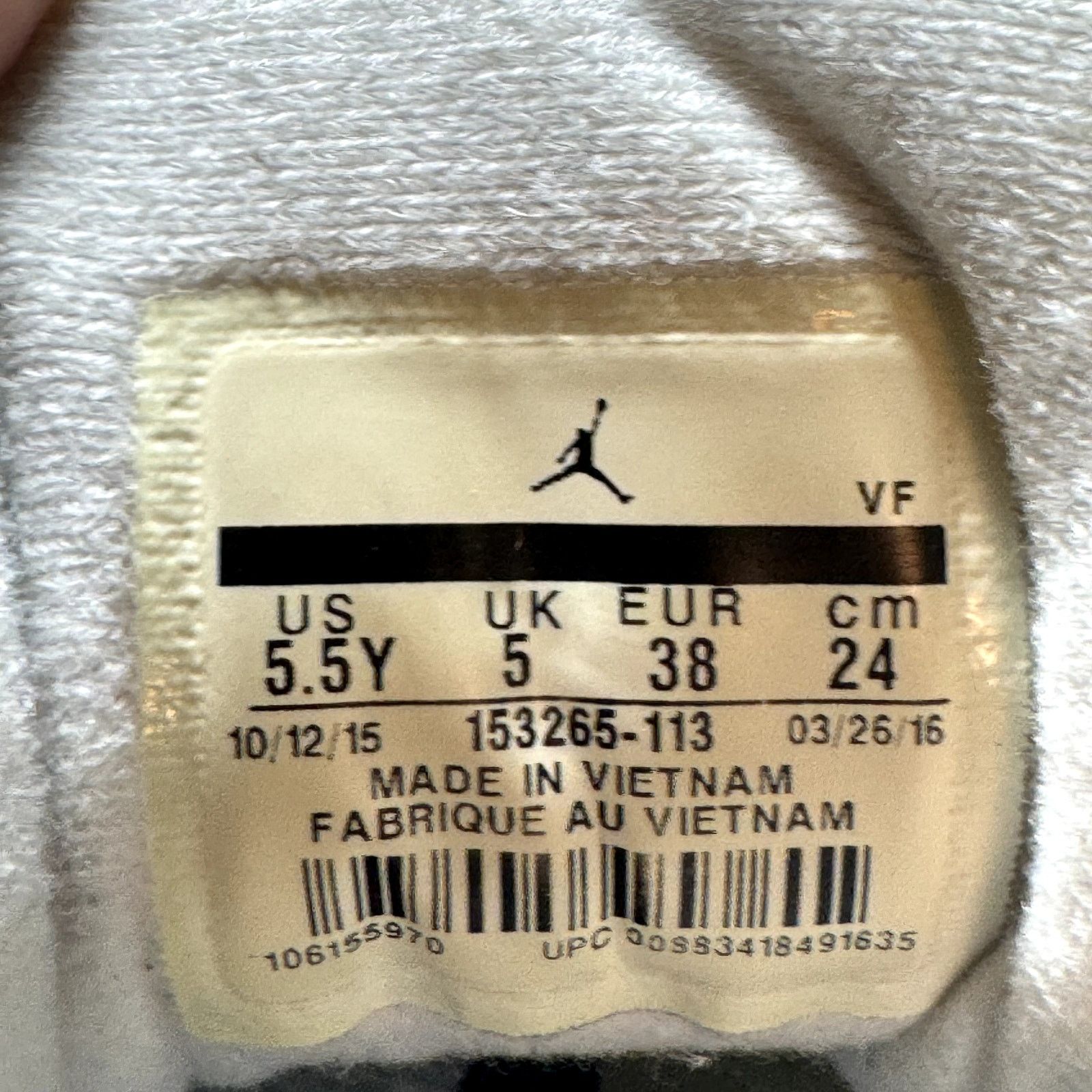Jordan Brand × Nike Air Jordan 12 Retro French Blue 2016 Men's Shoes - Size 5.5 Size US 5.5 / EU 38 - 7 Thumbnail