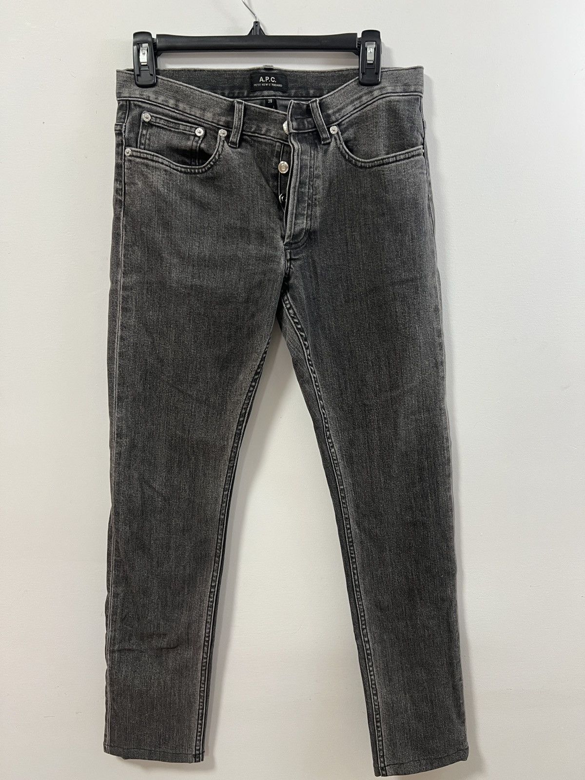 A.P.C. A.P.C Petite New Standard Grey Size 28 Size US 28 / EU 44 - 1 Thumbnail