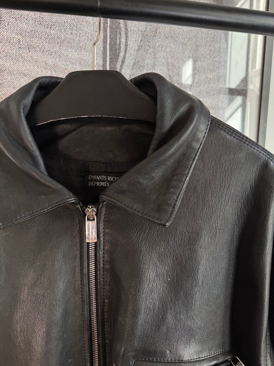 Enfants Riches Deprimes 🚭 GRAIL 🚭 AW 2022 "HIMALAYAN JUNKIE" LEATHER JACKET Size US XL / EU 56 / 4 - 9 Thumbnail