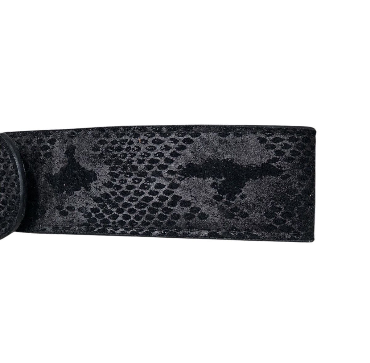 Sex Pot ReVeNGe Sex Pot Skull Buckle Snake Skin Belt Bondage Style Size ONE SIZE - 9 Thumbnail