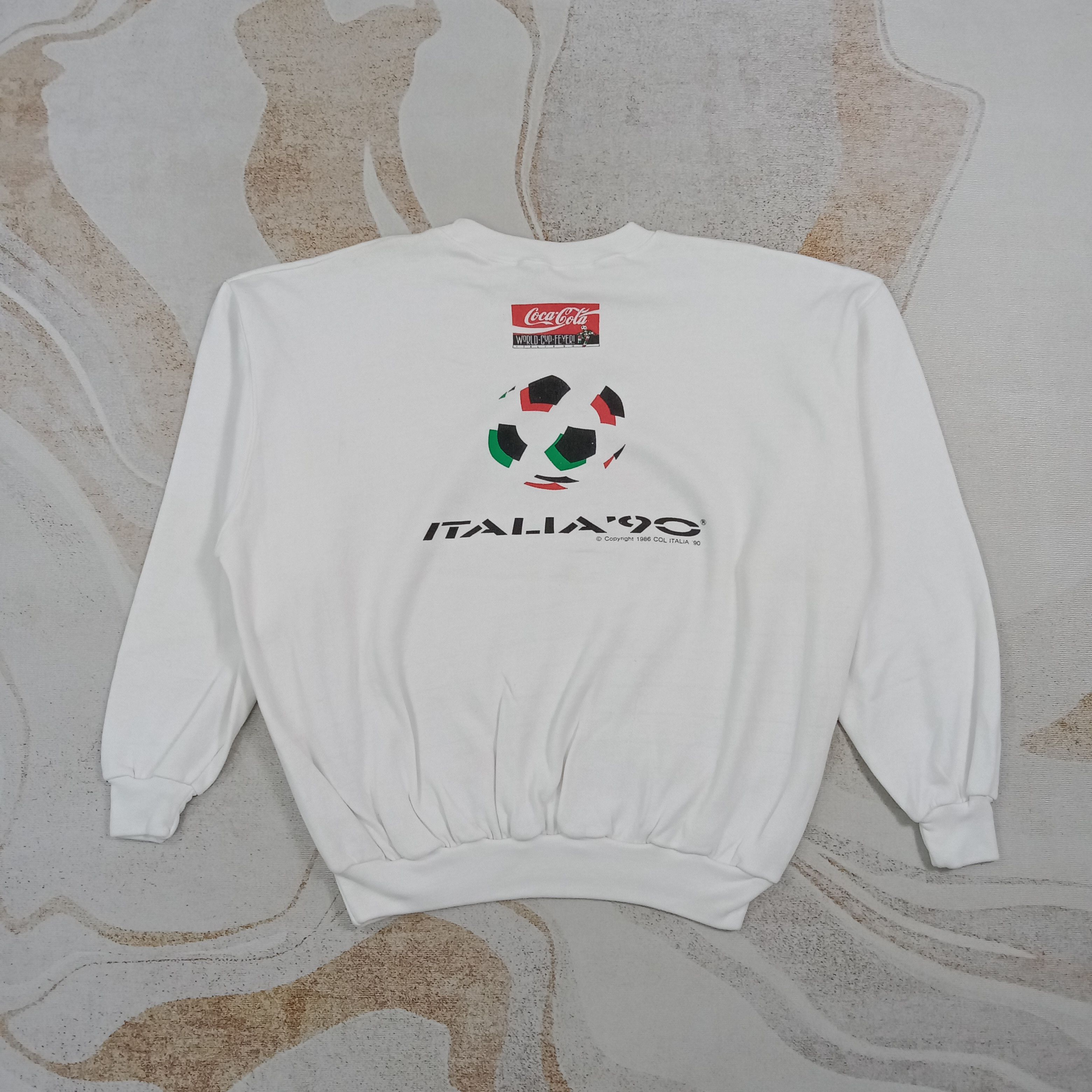 Coca Cola Coca Cola Italia'90 World Cup Sweatshirt C270N15 Size US XL / EU 56 / 4 - 4 Thumbnail
