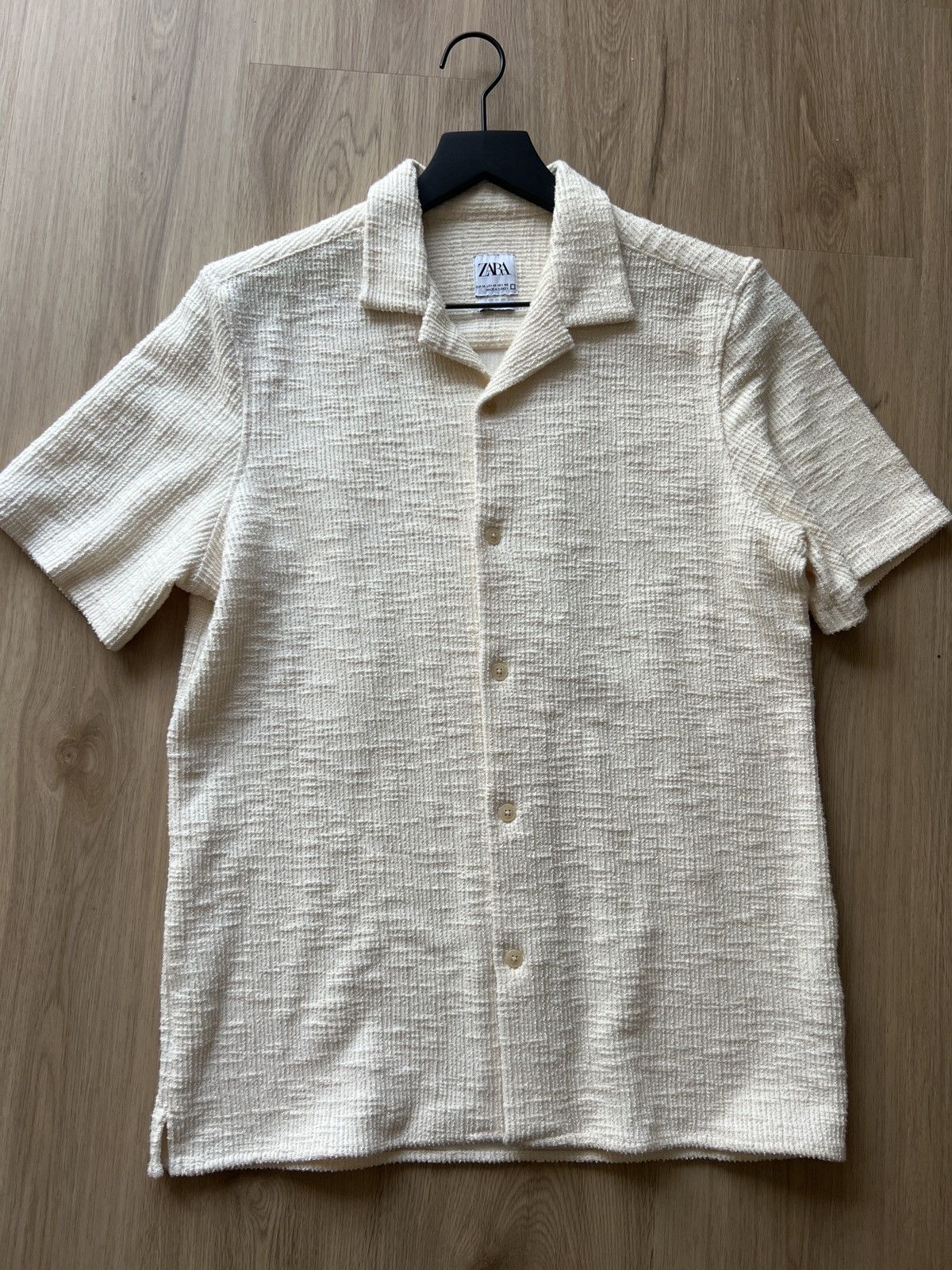 Zara Zara Men’s textured shirt Size US M / EU 48-50 / 2 - 3 Thumbnail