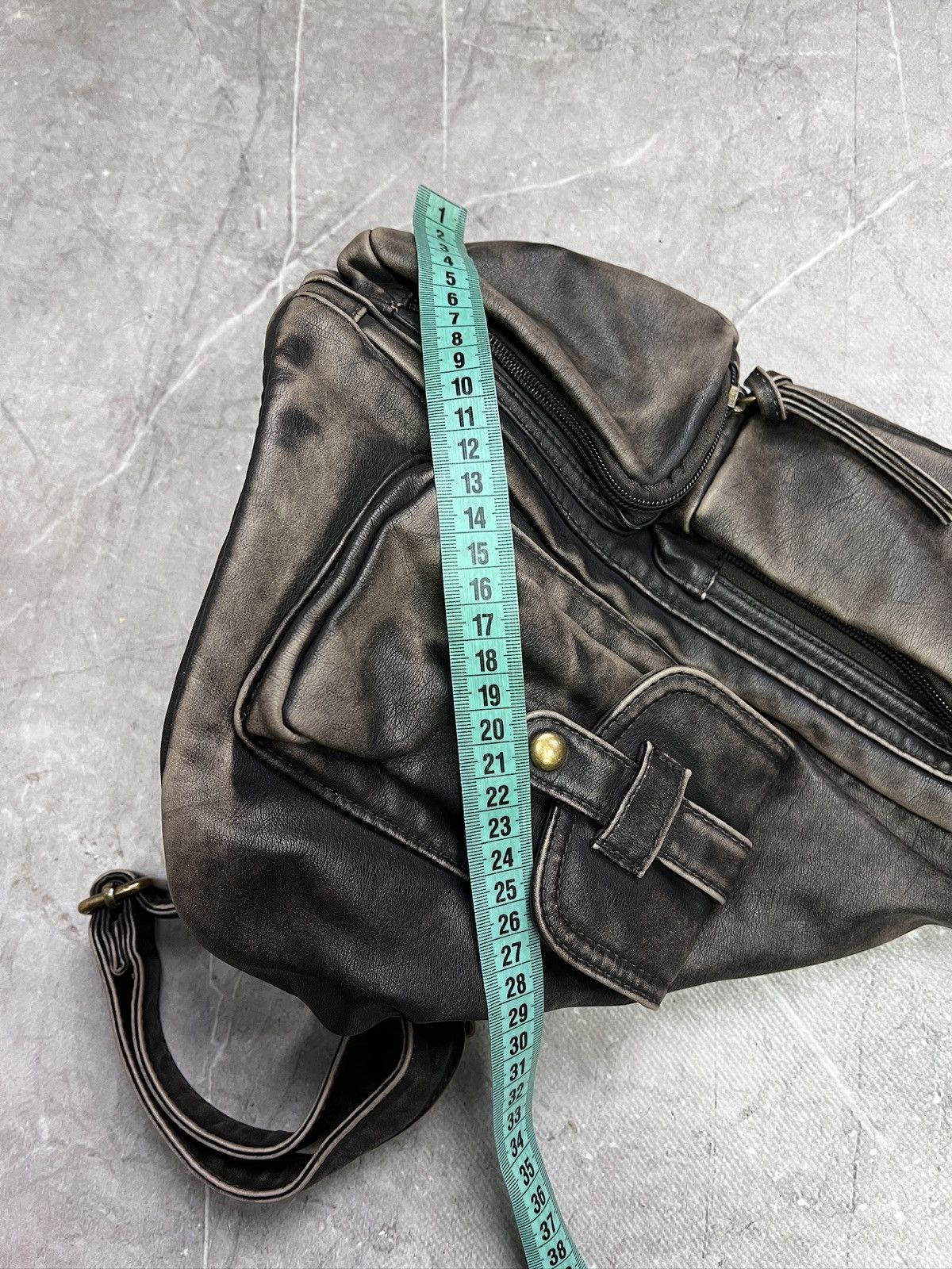If Six Was Nine leather multipocket kmrii style avant garde yohji yamamoto Size ONE SIZE - 13 Thumbnail