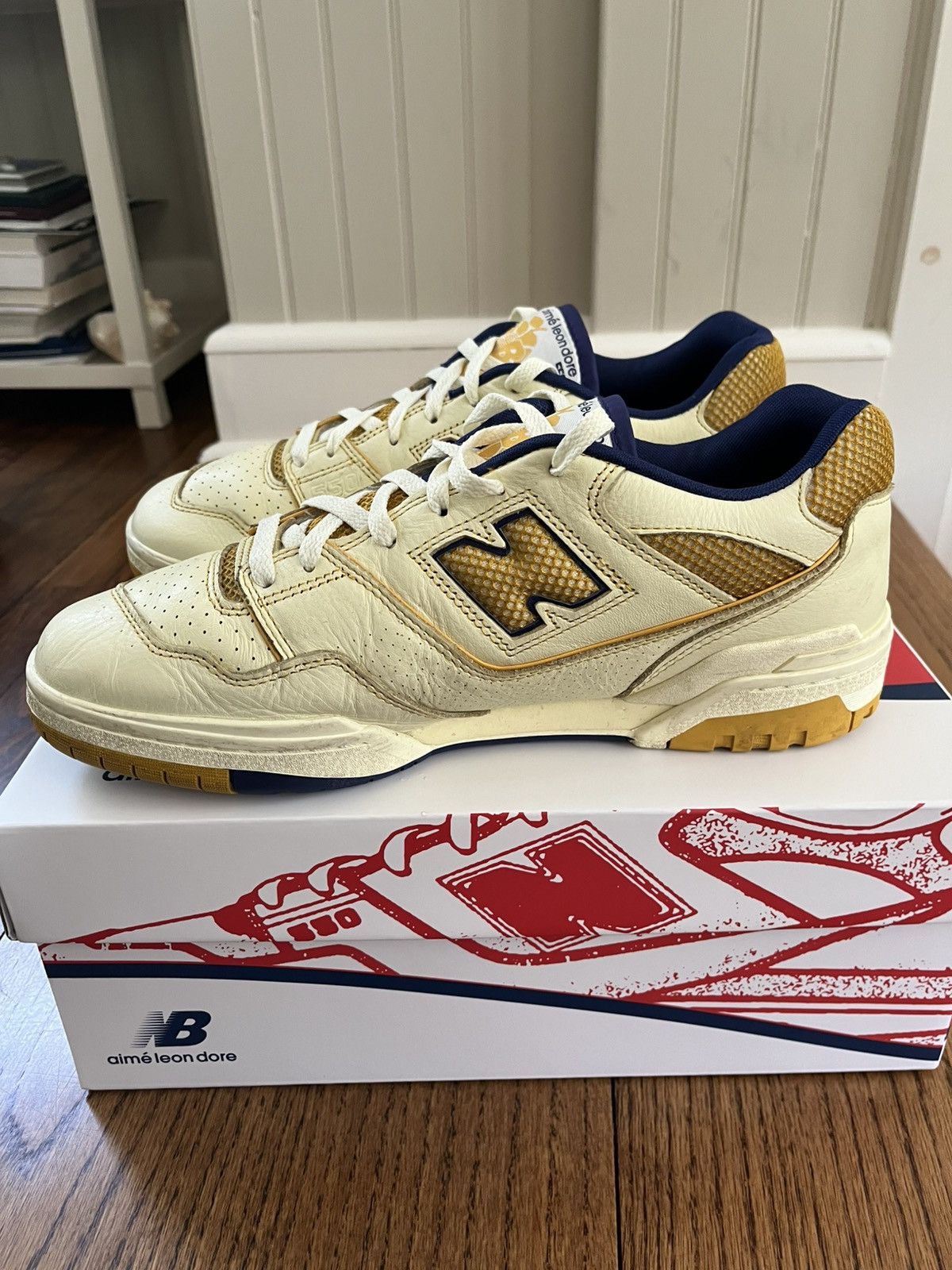 Aime Leon Dore × New Balance New Balance 550 Amie Leon Dore Size US 12 / EU 45 - 6 Thumbnail