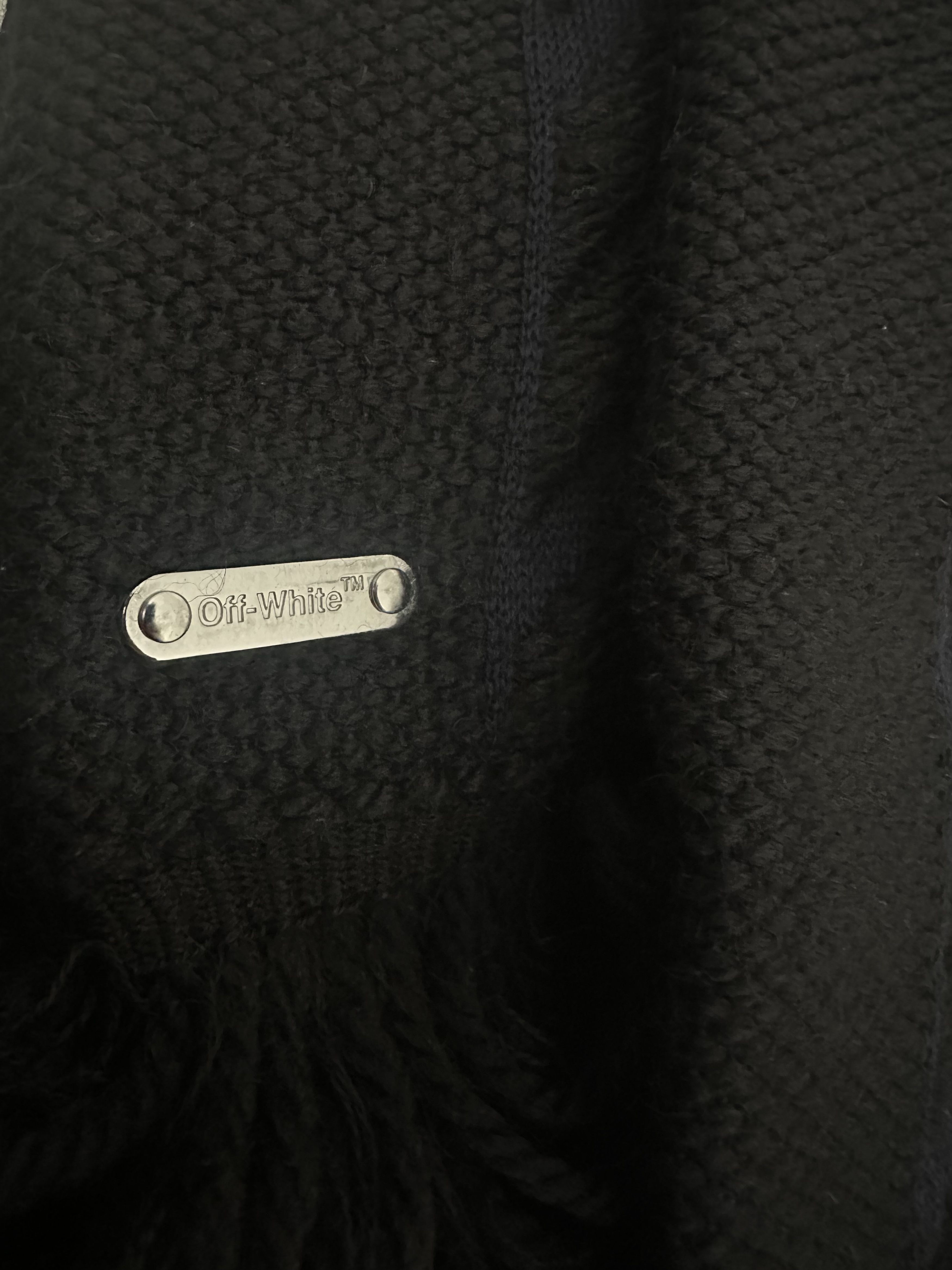 Off-White Off White Chunky Scarf Size ONE SIZE - 5 Thumbnail