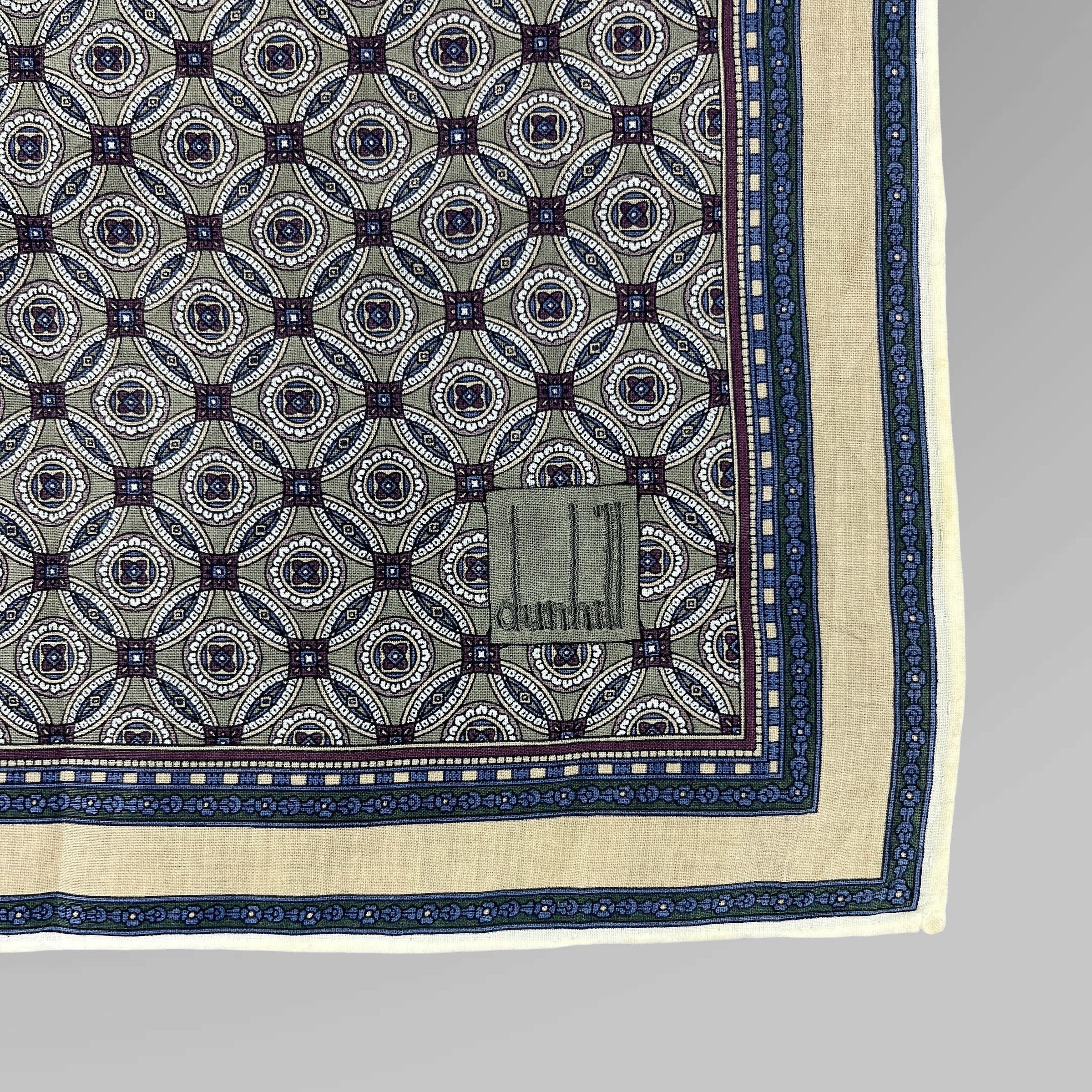 Vintage Alfred Dunhill Handkerchief / Bandana / Neckerchief B176 Size ONE SIZE - 3 Thumbnail
