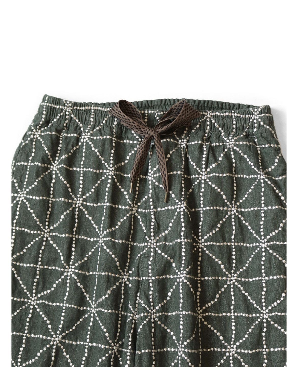 Kapital 8oz denim FOLK DOJO embroidery easy pants size 4 Size US 36 / EU 52 - 3 Thumbnail