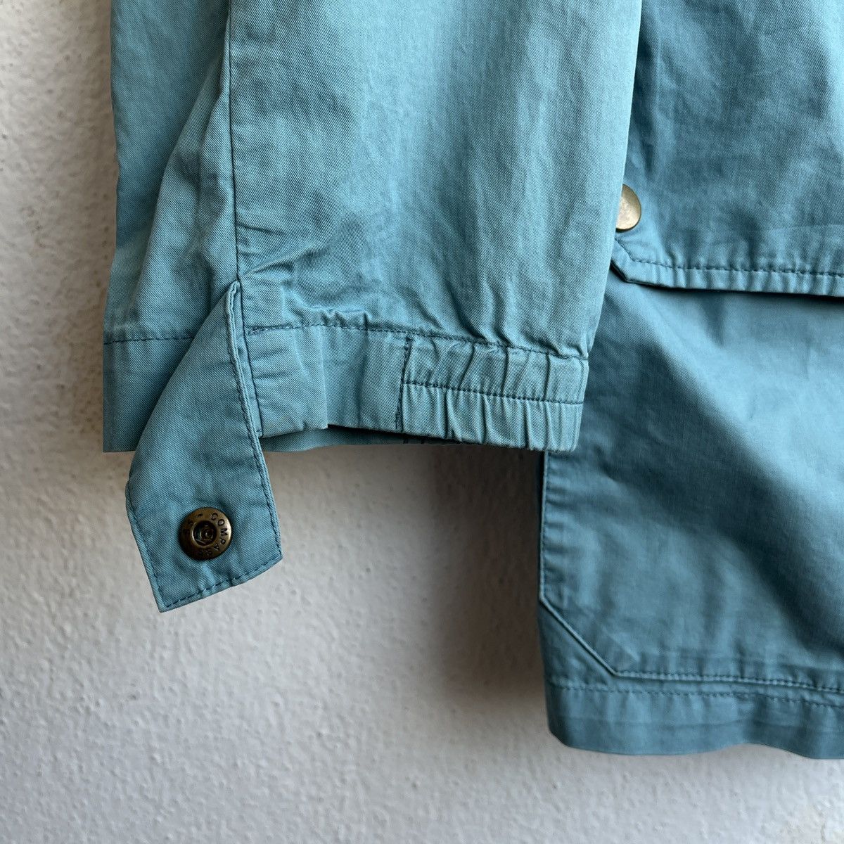 Ne-Net SOFT BLUE ISSEY MIYAKE NE-NET LIGHT HOODIE JACKET Size US L / EU 52-54 / 3 - 7 Thumbnail