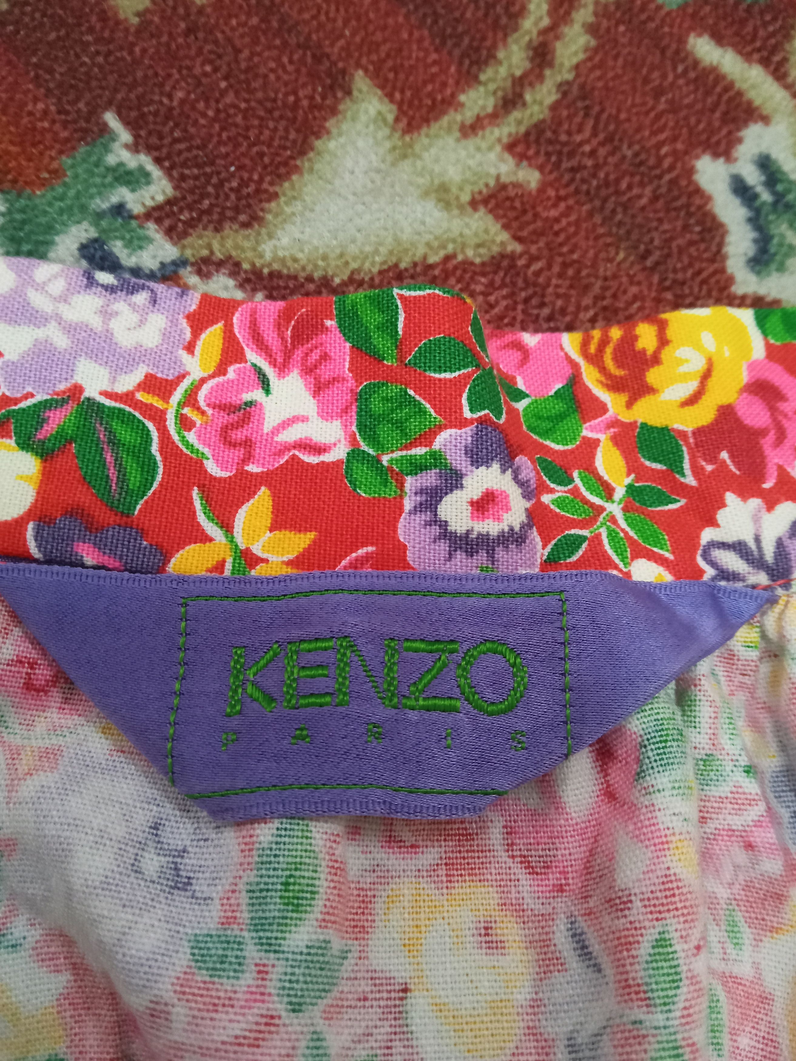 Kenzo × Vintage Vintage Kenzo Kitchen Apron Skirt Size ONE SIZE - 2 Thumbnail