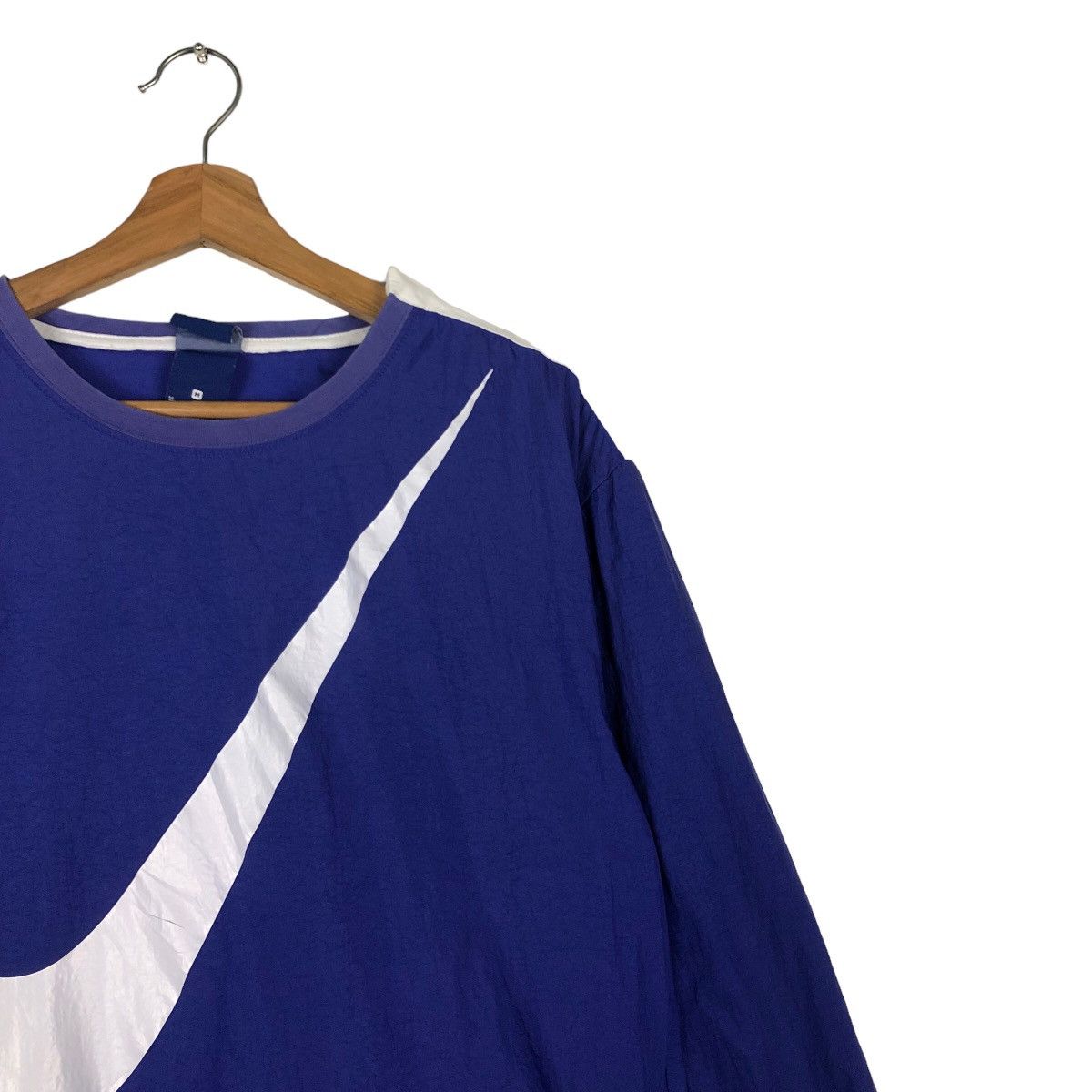 Nike 🔥Vintage Nike Big Swoosh Logo Sweatshirt Size US M / EU 48-50 / 2 - 6 Thumbnail