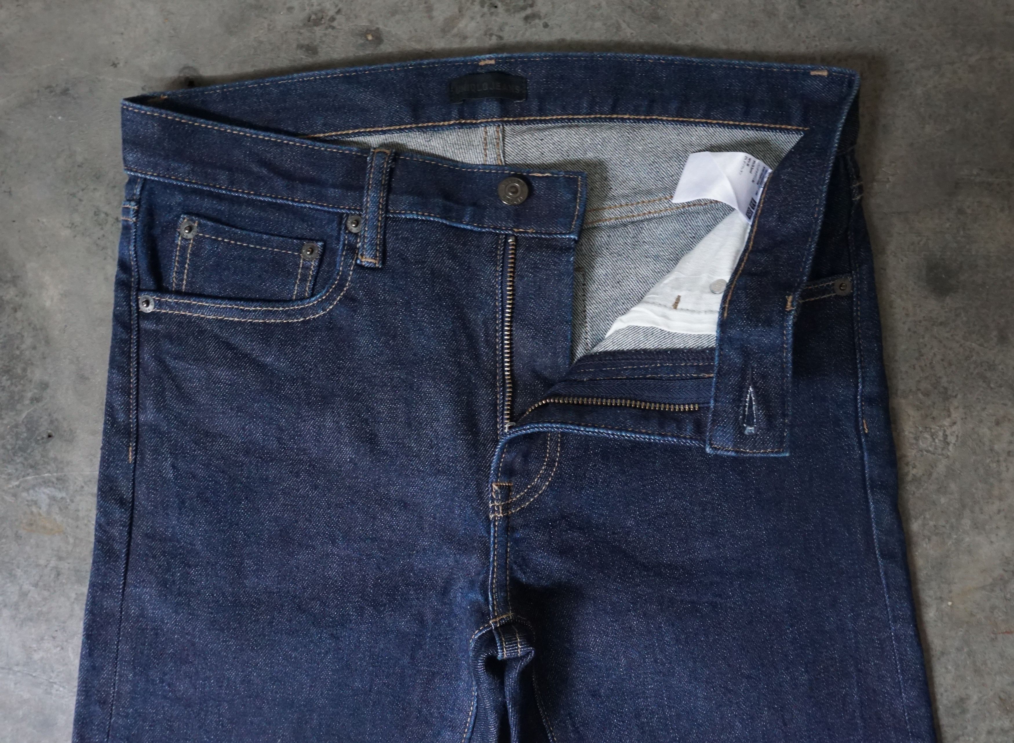 Uniqlo Uniqlo kaihara Selvedge Blue Indigo Denim Size US 31 - 4 Thumbnail