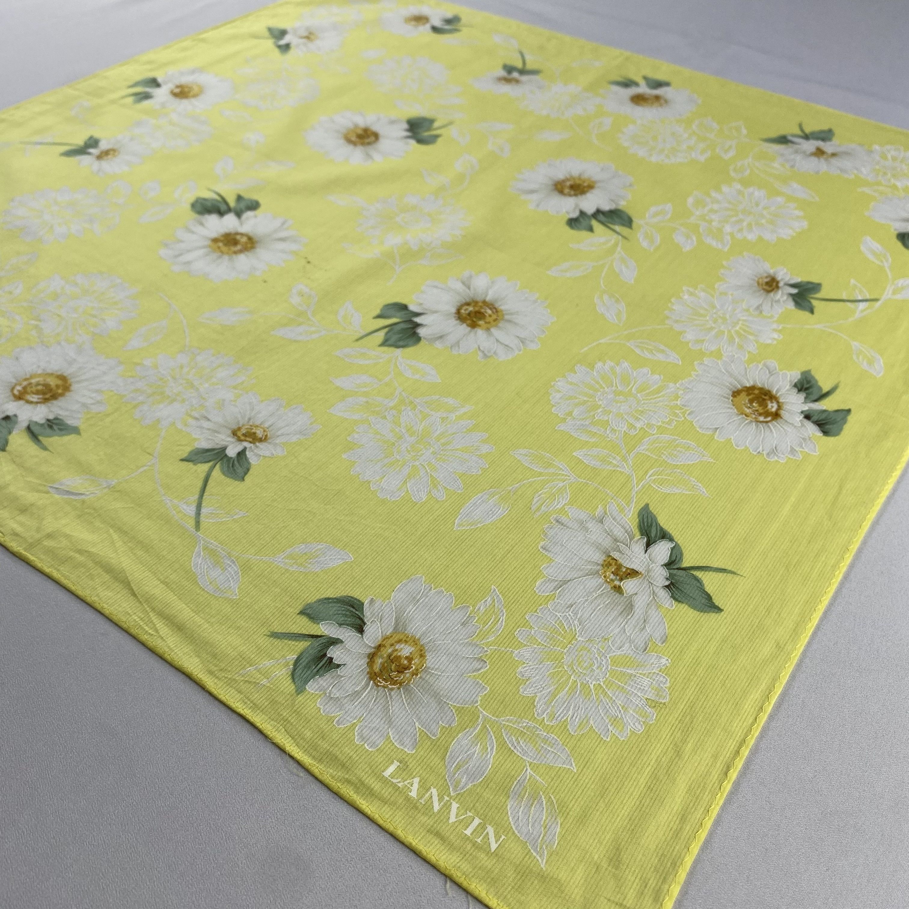 Lanvin × Vintage Lanvin Handkerchief / Neckerchief / Bandana-P740 Size ONE SIZE - 2 Thumbnail