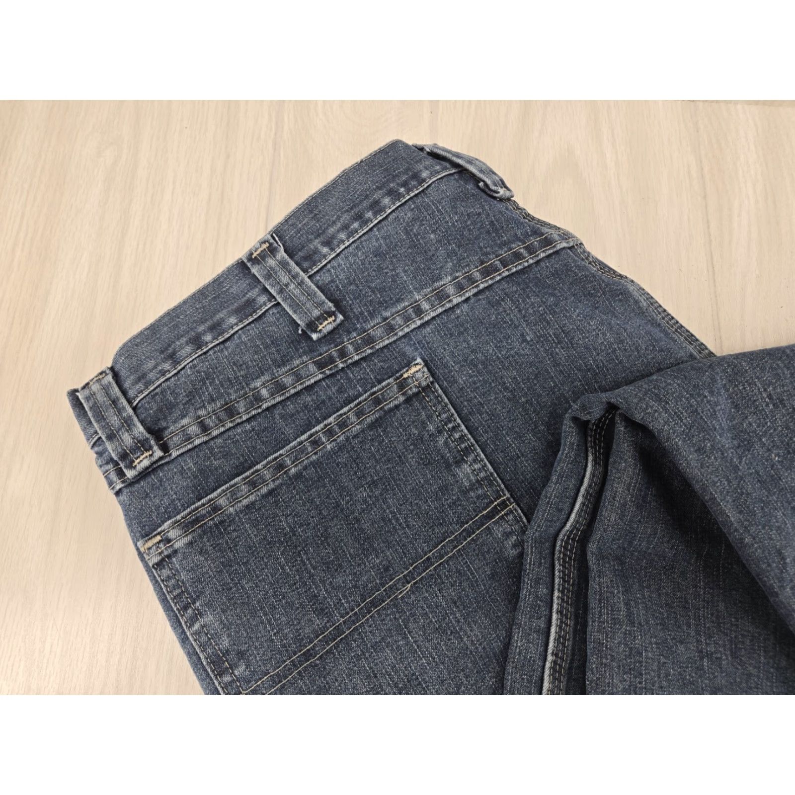 Wrangler Wrangler Jeans 42x32 Mens Regular Fit Straight Leg Blue Carpenter 94LSWQW Size US 42 / EU 58 - 6 Thumbnail