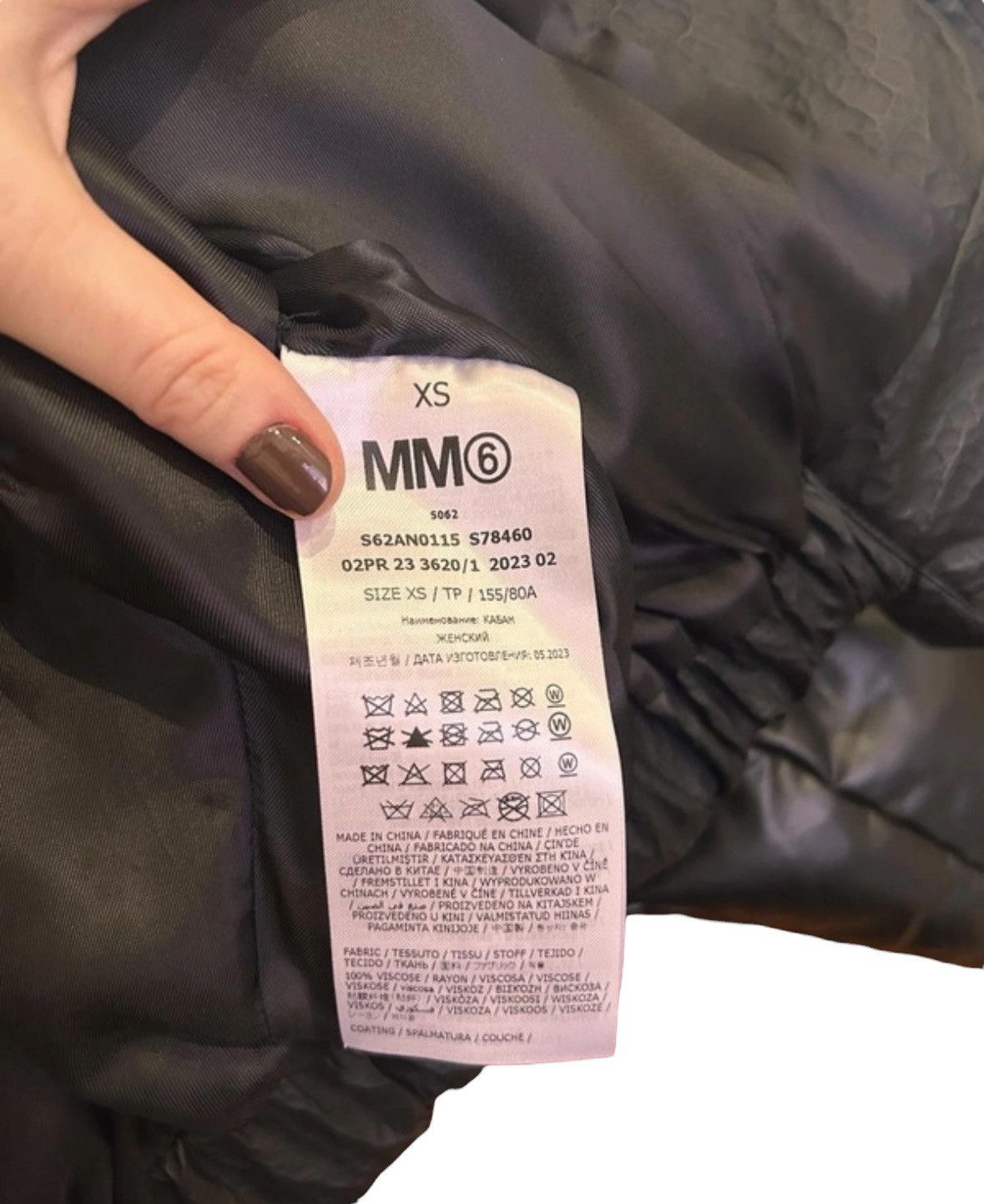 CHENPENG × Maison Margiela Maison Margiela Chen Peng cropped jacket puffer Size XS / US 0-2 / IT 36-38 - 4 Thumbnail