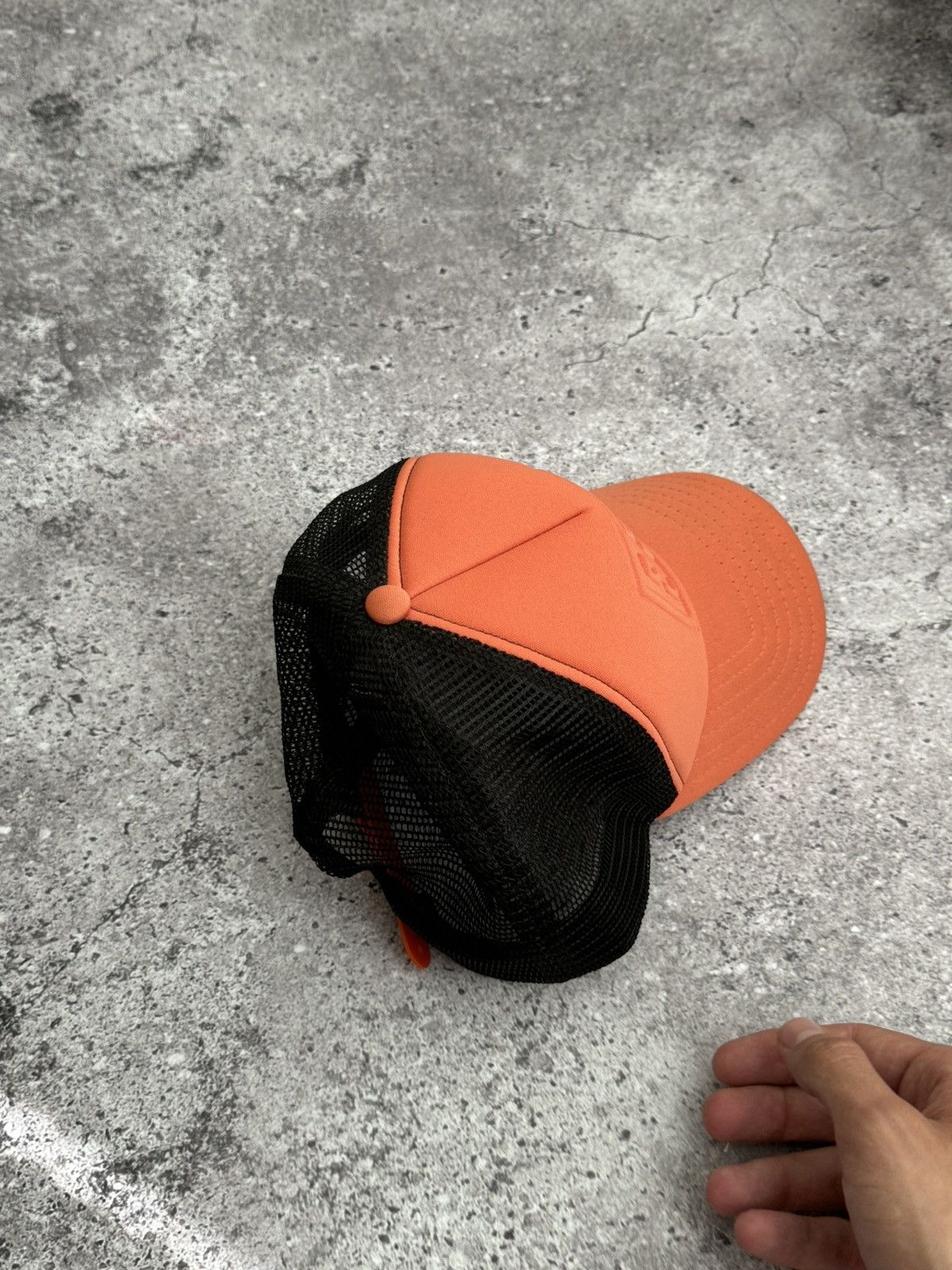 Oakley × Vintage Vintage Oakley outdoor orange snapback cap hats Size ONE SIZE - 4 Thumbnail