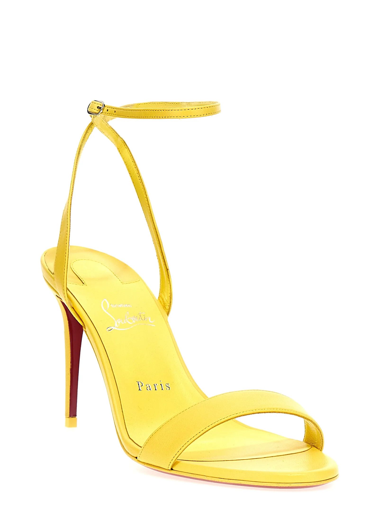 Christian Louboutin o1s1wg110225 Sandals in Yellow Size US 9 / IT 39 - 1 Thumbnail