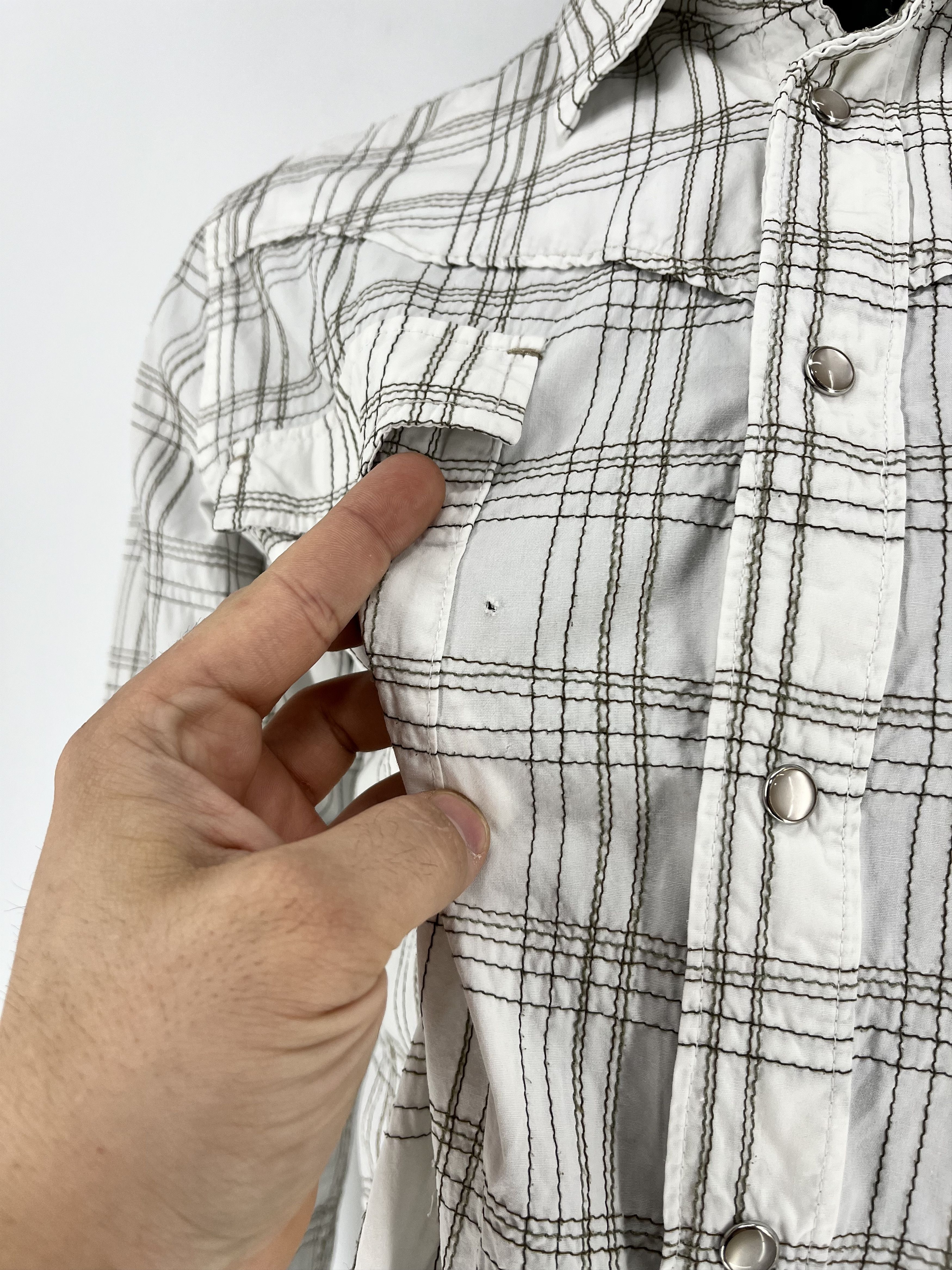 G-Star Vintage Y2K G Star Raw Men’s Plaid Shirt With Big Logo Size US XL / EU 56 / 4 - 8 Thumbnail