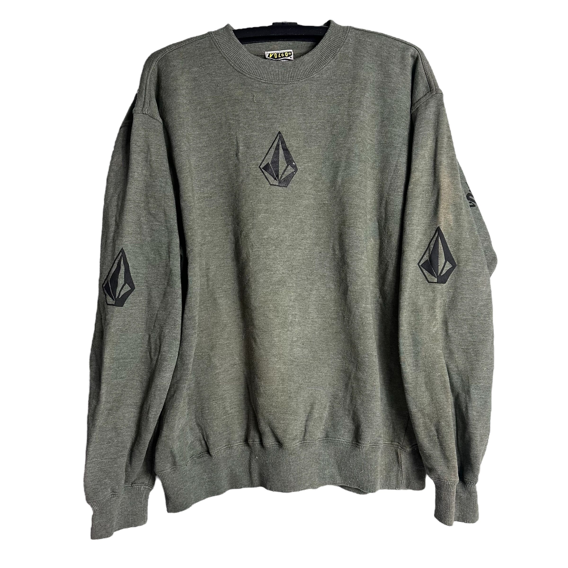 Vintage × Volcom 🔥RARE🔥Vintage 90s Volcom Crisp Stone Skateboard Sweatshirt Size US M / EU 48-50 / 2 - 1 Thumbnail