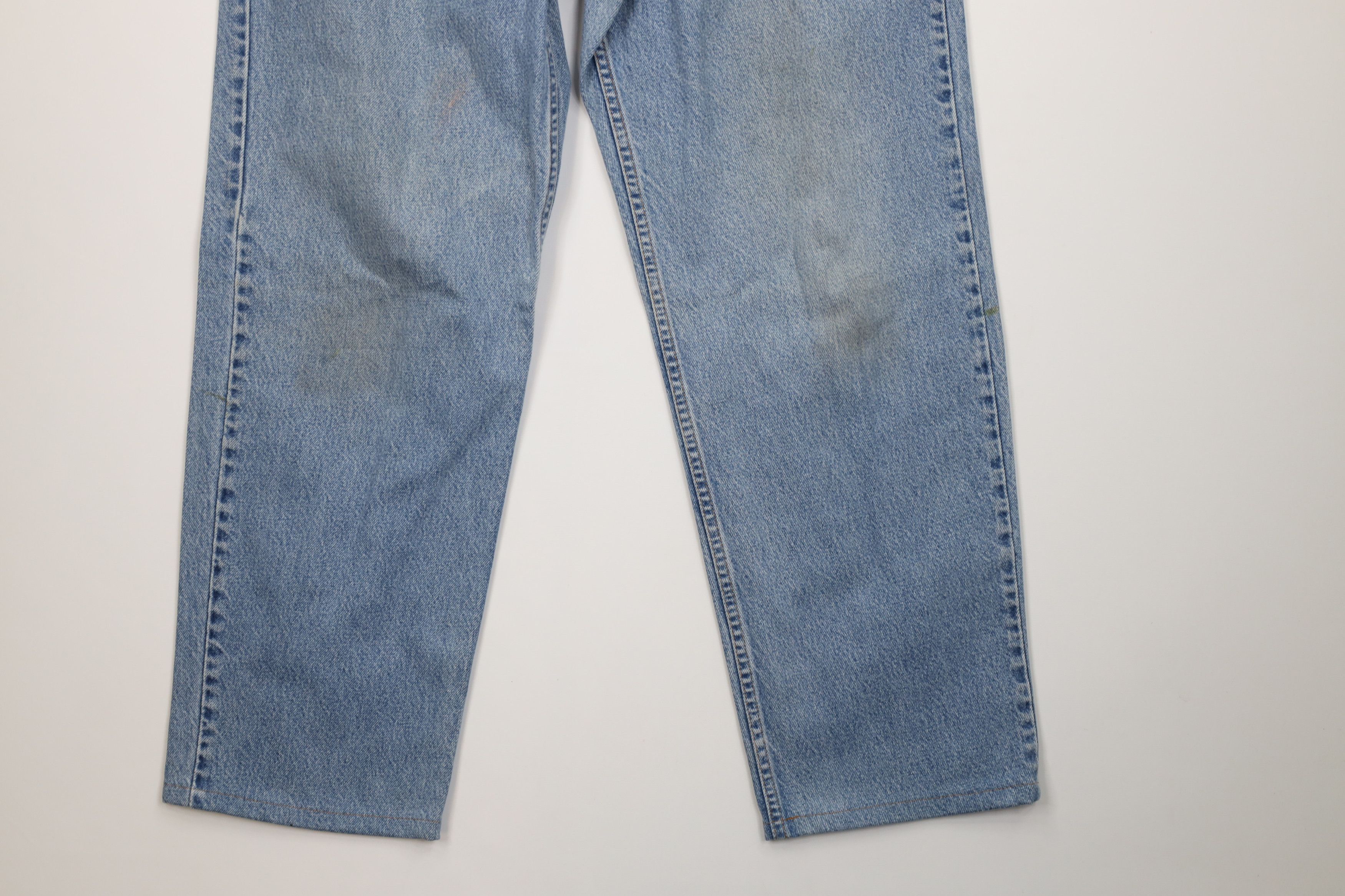 Levi's Vintage Y2K 2002 Levis Relaxed Fit Straight Leg Denim Jeans Size US 38 / EU 54 - 4 Thumbnail