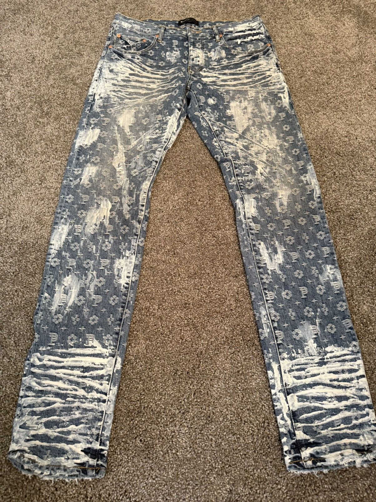 Purple Brand Purple Brand Jeans P001 Size US 34 / EU 50 - 1 Thumbnail