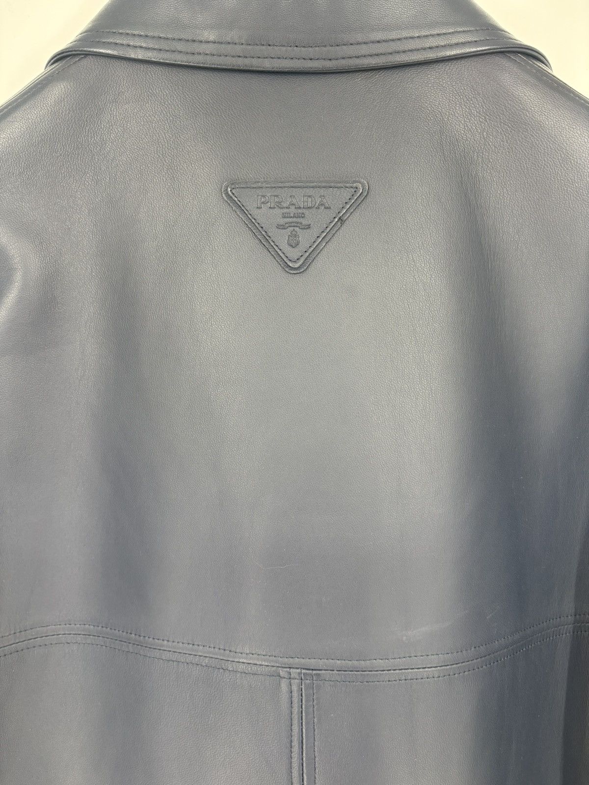 Prada Prada x Raf Simons Leather Lambskin Blazer Jacket Size US M / EU 48-50 / 2 - 3 Thumbnail
