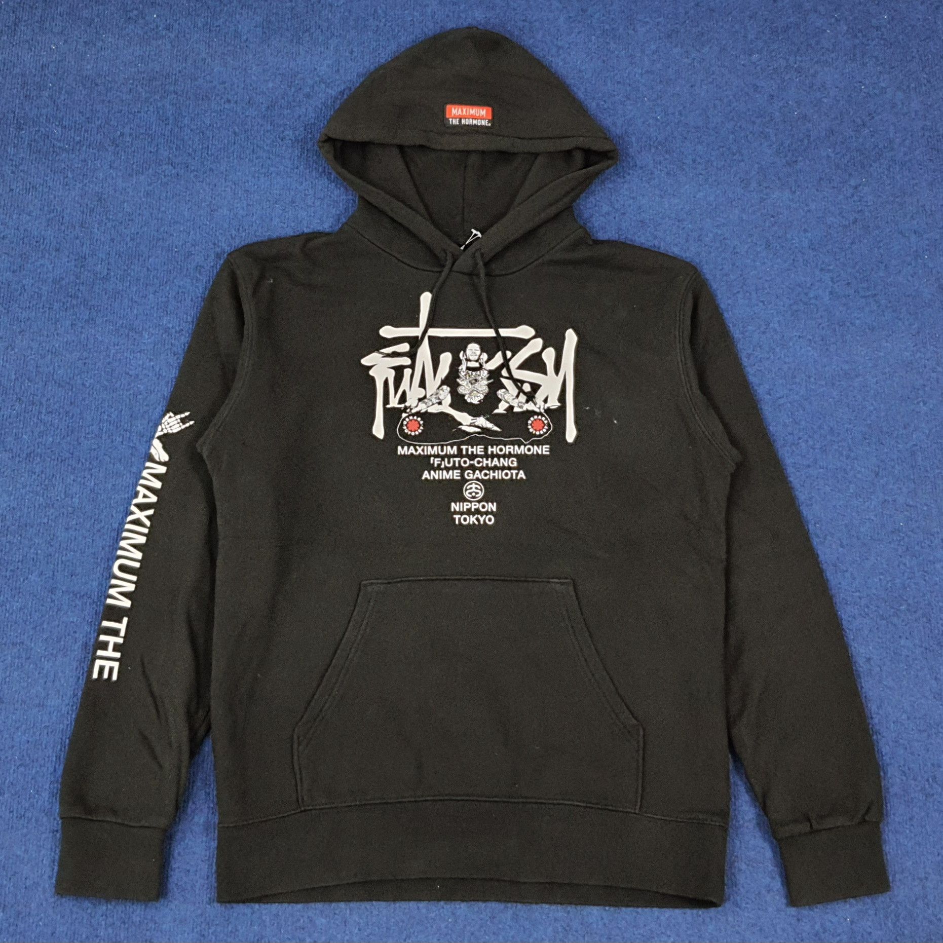 Band Tees × Japanese Brand × Vintage Vintage Maximum The Hormone Rock Band Stussy Style Hoodie Size US M / EU 48-50 / 2 - 3 Thumbnail