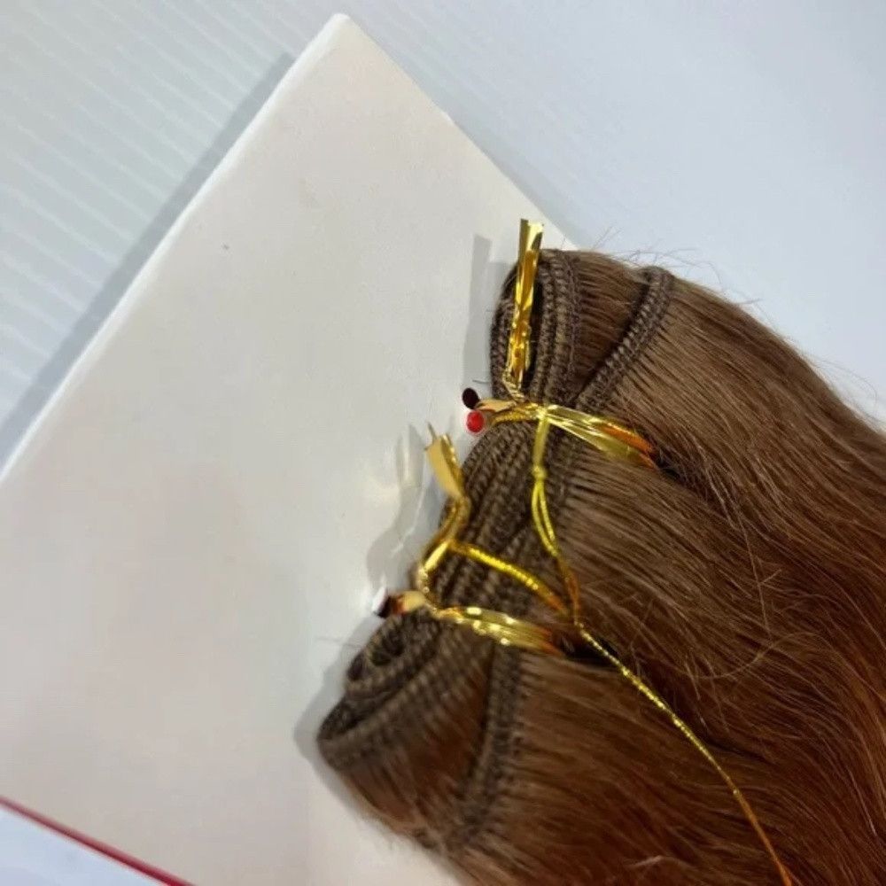 Other Straight Human hair Natural light Brown 18 In Extension Wef Size ONE SIZE - 2 Thumbnail