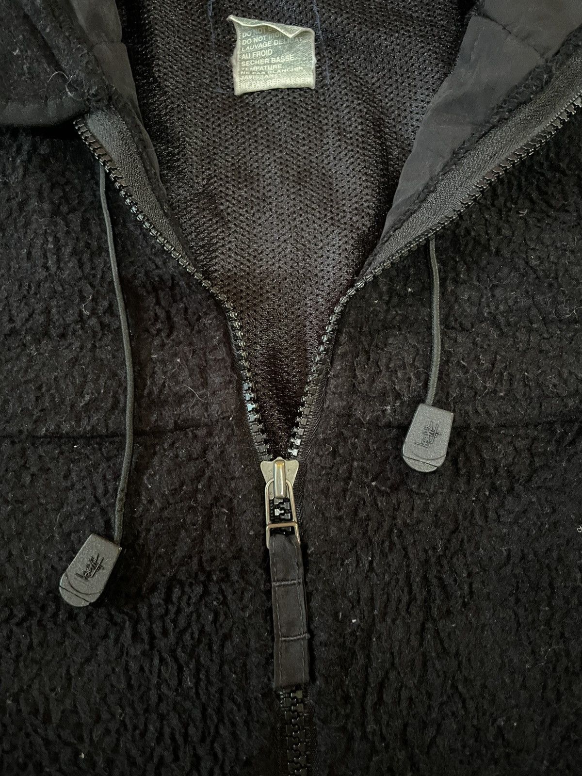 Stussy Vintage Y2K Stussy USA fleece sherpa Jacket streetwear (L) Size US M / EU 48-50 / 2 - 7 Thumbnail