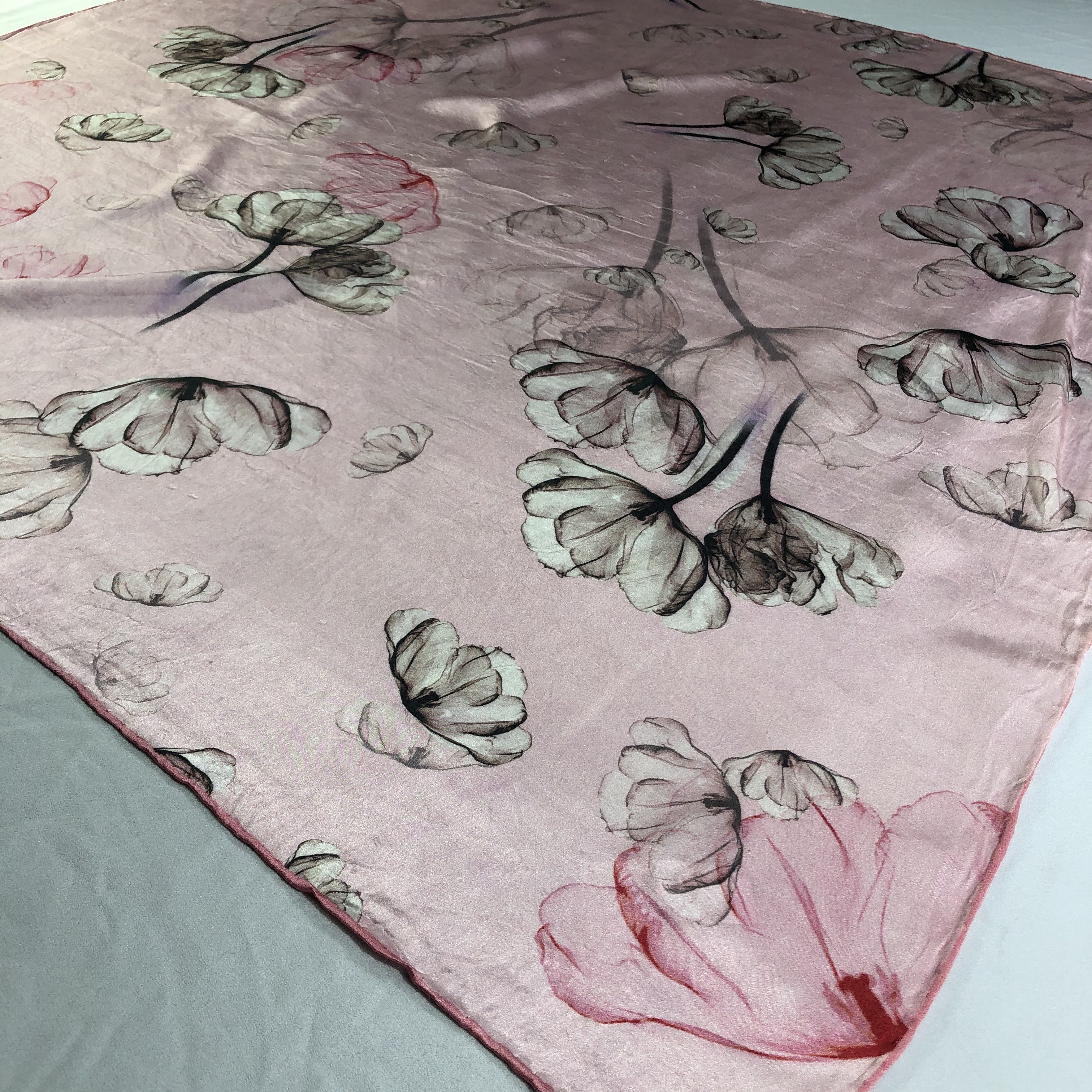Vintage Vintage Silk Scarf Size ONE SIZE - 4 Thumbnail