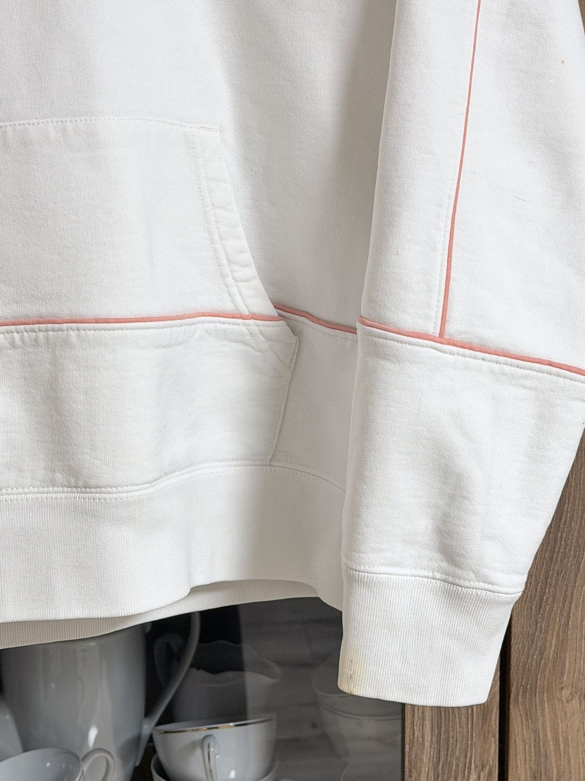 Supreme Supreme Piping Script Logo Hoodie Off White Pink M Size US M / EU 48-50 / 2 - 8 Thumbnail
