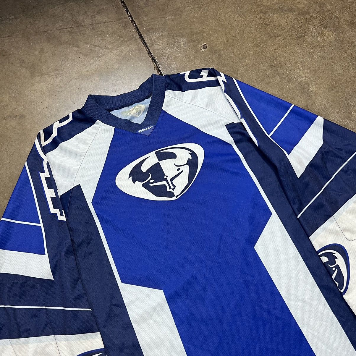 Fox Racing × Vintage Vintage Thor Racing Motocross Dirtbike Jersey Y2K Fox Racing Size US S / EU 44-46 / 1 - 2 Thumbnail