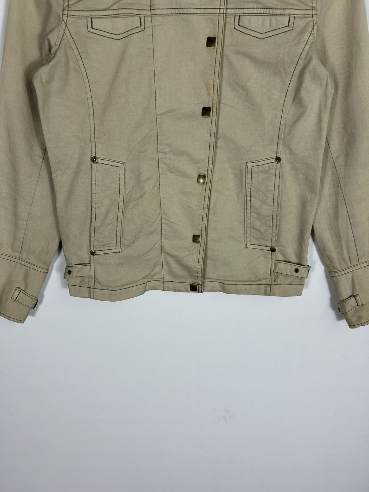 Japanese Brand × Vintage 🔥Swirl Bondage Zipper Jacket Size XS / US 0-2 / IT 36-38 - 5 Thumbnail