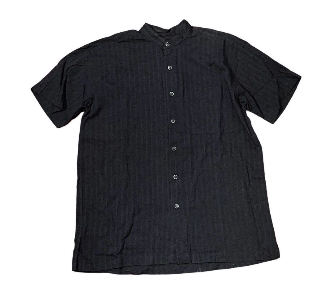 Issey Miyake Vintage issey miyake im product collarless striped shirt Size US M / EU 48-50 / 2 - 1 Thumbnail