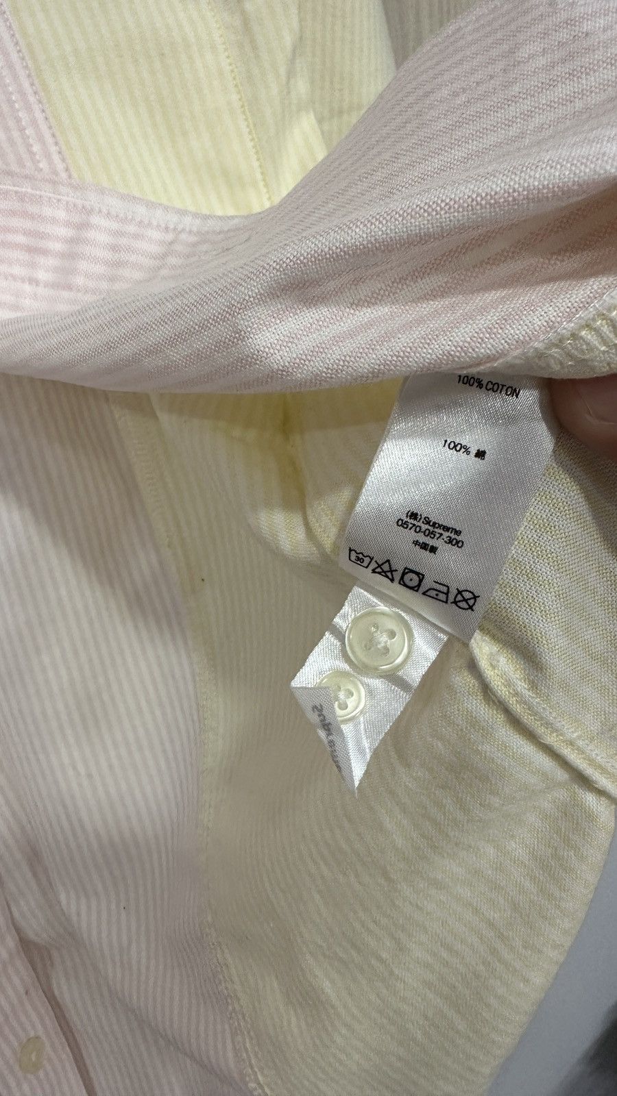 Supreme Supreme Oxford shirt size Medium SS18 Size US M / EU 48-50 / 2 - 7 Thumbnail