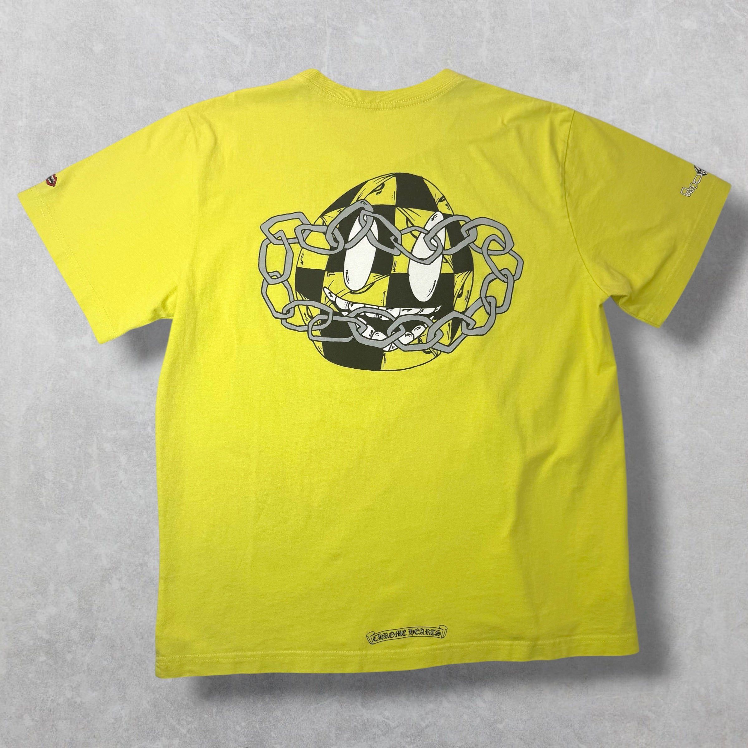Chrome Hearts Chrome Hearts Matty Boy "Link" Tee Neon XL Size US XL / EU 56 / 4 - 1 Thumbnail