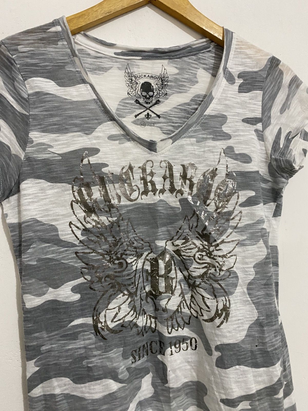 If Six Was Nine Buckaro Japanese Camo Shirt Lgb Goa Styled AA0072 Size US S / EU 44-46 / 1 - 2 Thumbnail