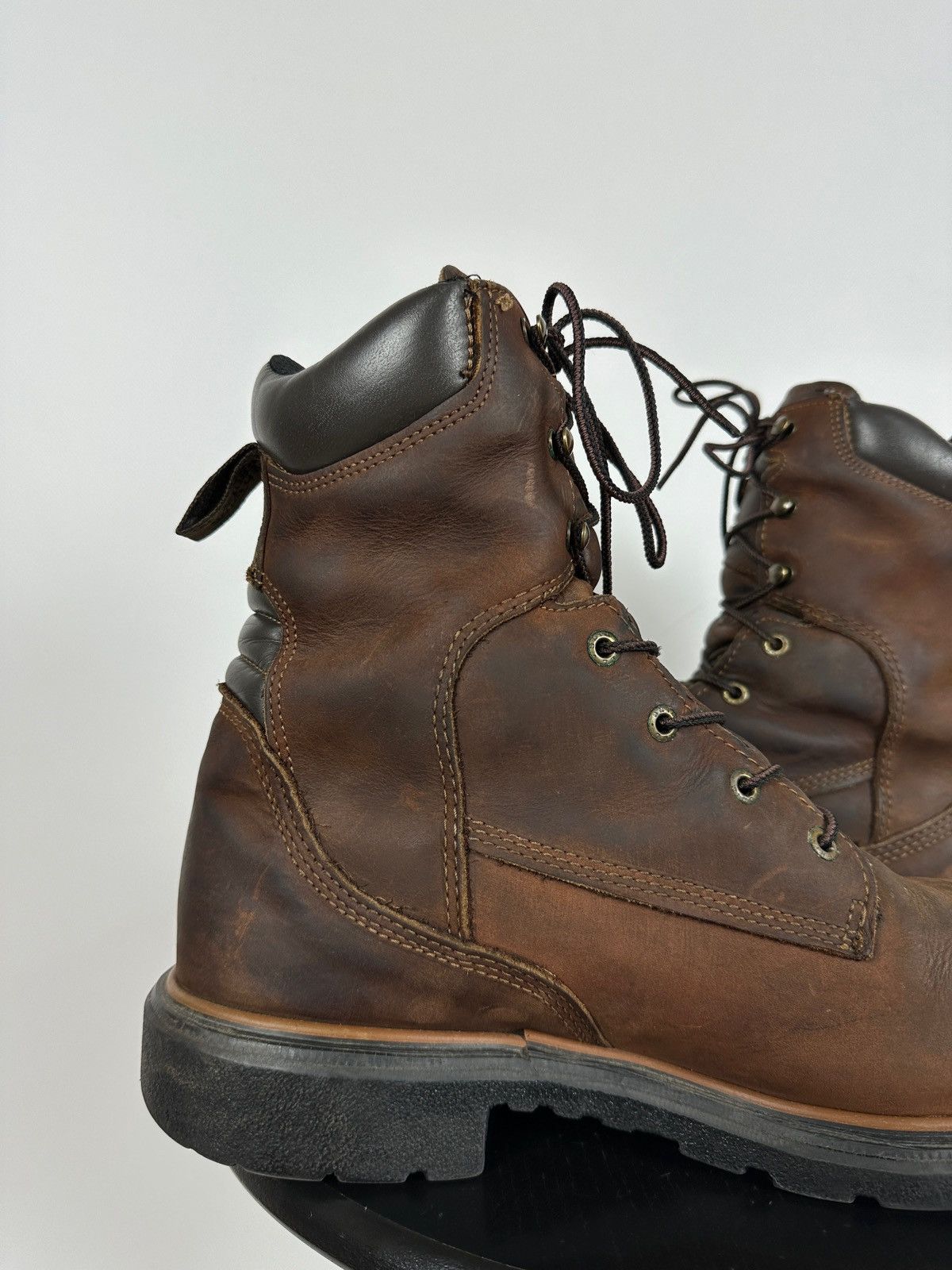 Red Wing Red Wing ASTM F2892-11 Brown Leather Waterproof Boots Size US 11 / EU 44 - 18 Thumbnail
